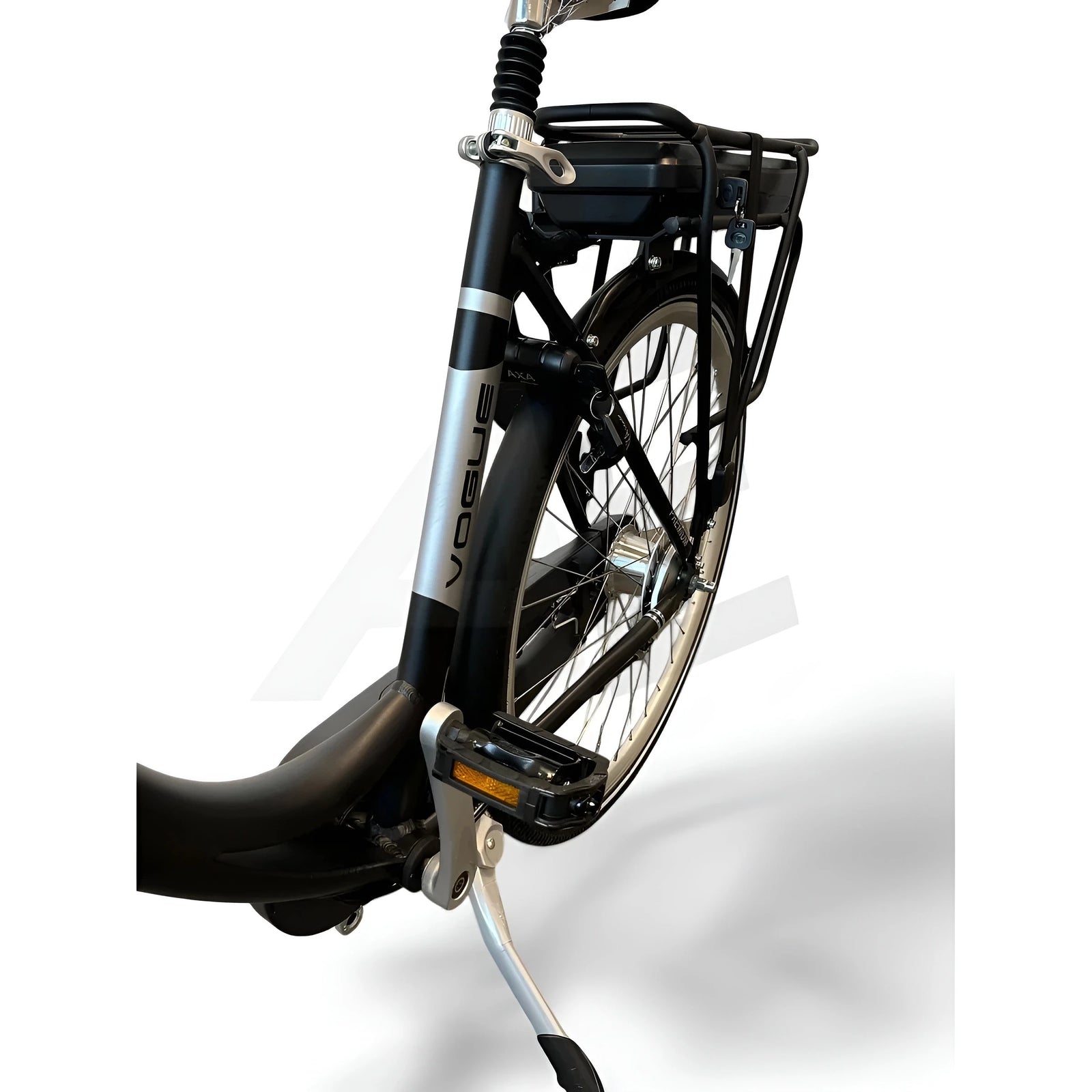 Vogue Premium Elektrische Fiets - Mat Zwart - 53 cm - Lage Instap - AE-trading
