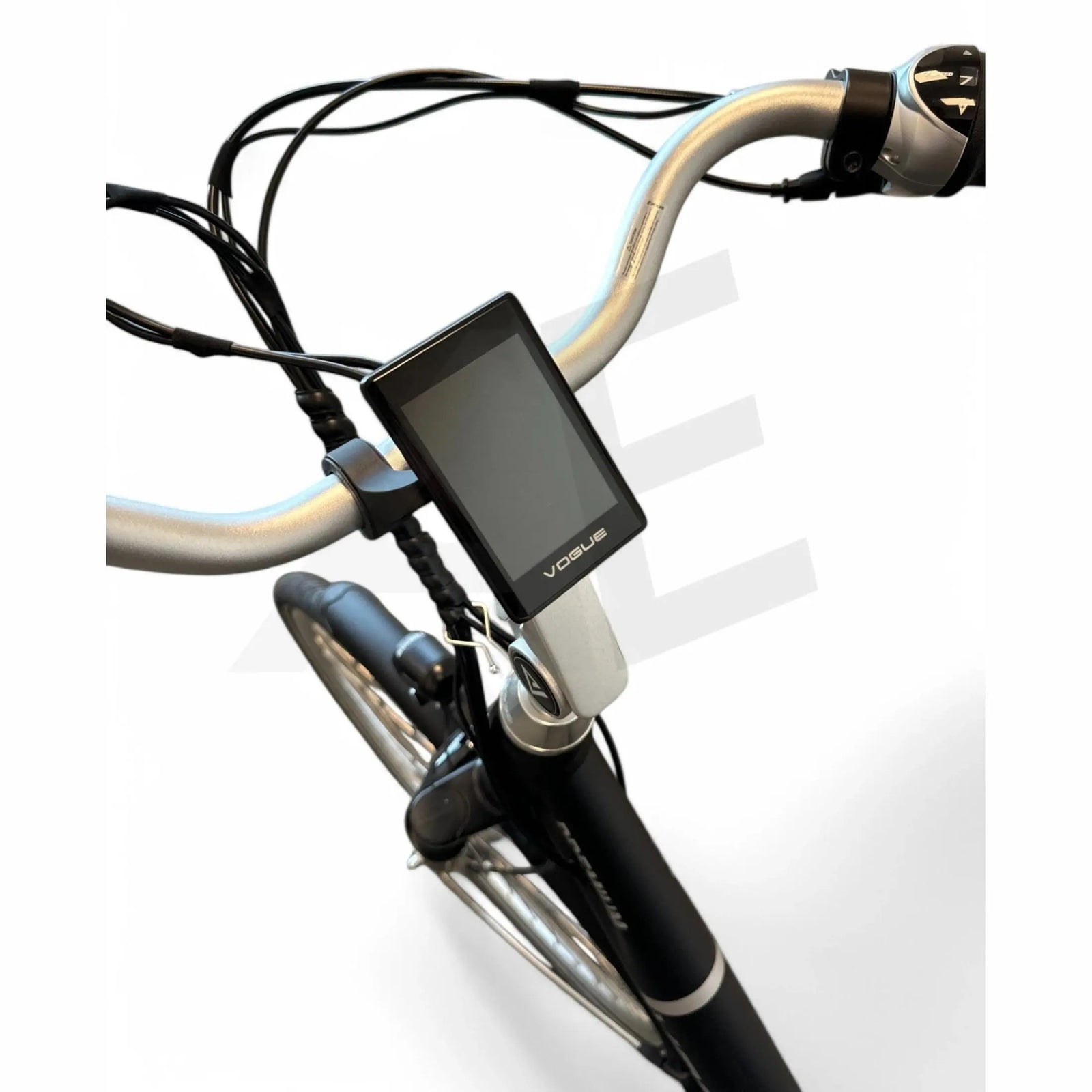 Vogue Premium Elektrische Fiets - Mat Zwart - 53 cm - Lage Instap - AE-trading