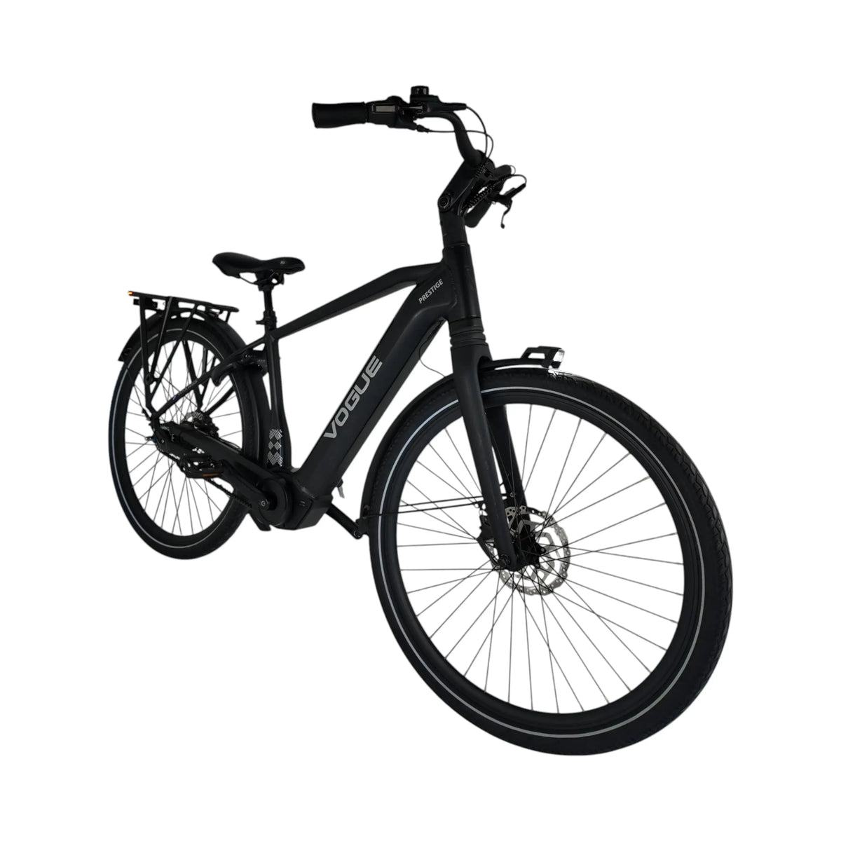 Vogue Prestige Elektrische Fiets - Mat Zwart - 48 cm - AE-trading