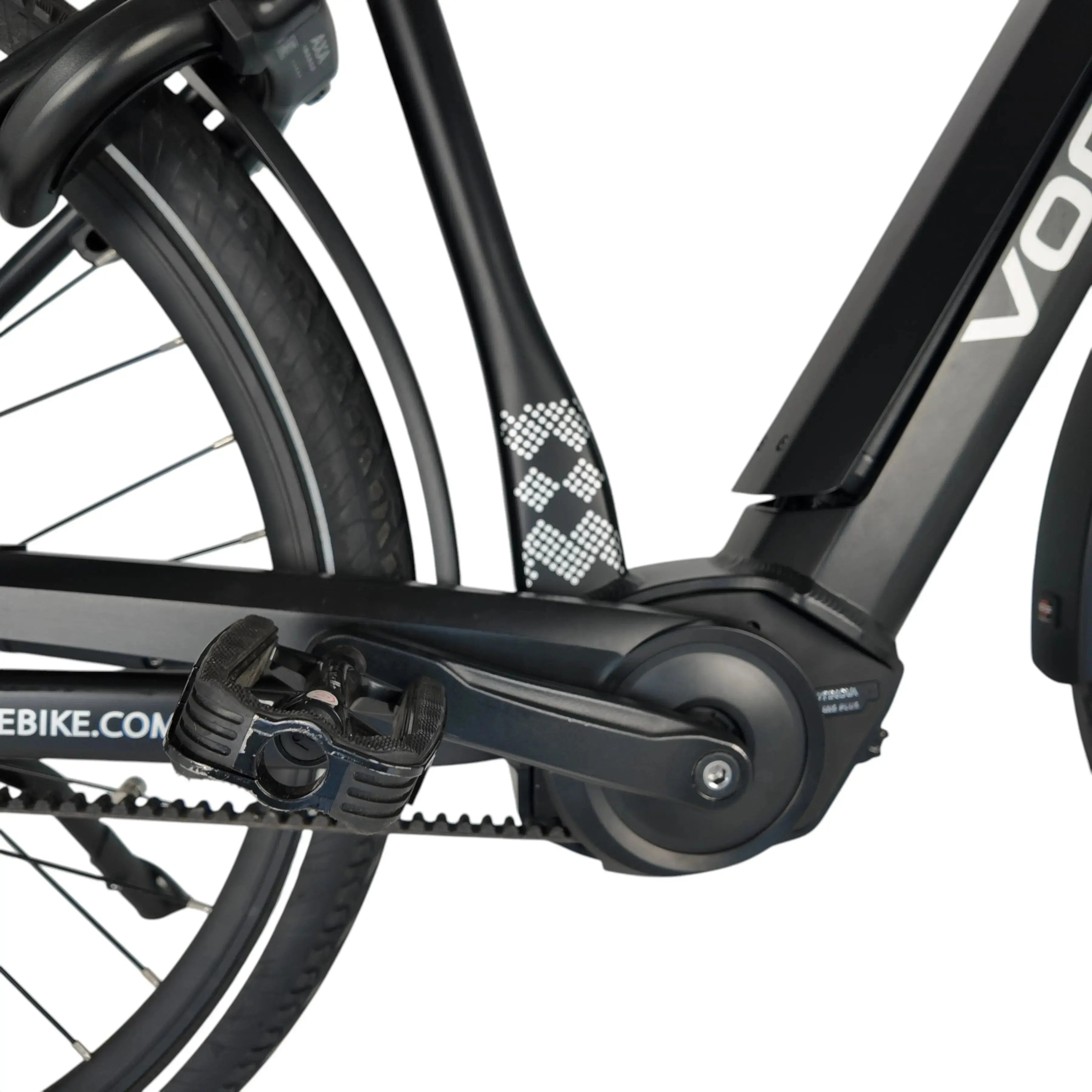 Vogue Prestige Elektrische Fiets - Mat Zwart - 48 cm - AE-trading