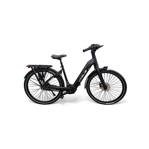 Vogue Prestige – Elektrische Unisex Elektrische Fiets 28 inch – 48 cm – MOTINOVA Middenmotor 80Nm – V-Snaar Aandrijving – 14,5Ah Accu – Mat Zwart - AE-trading