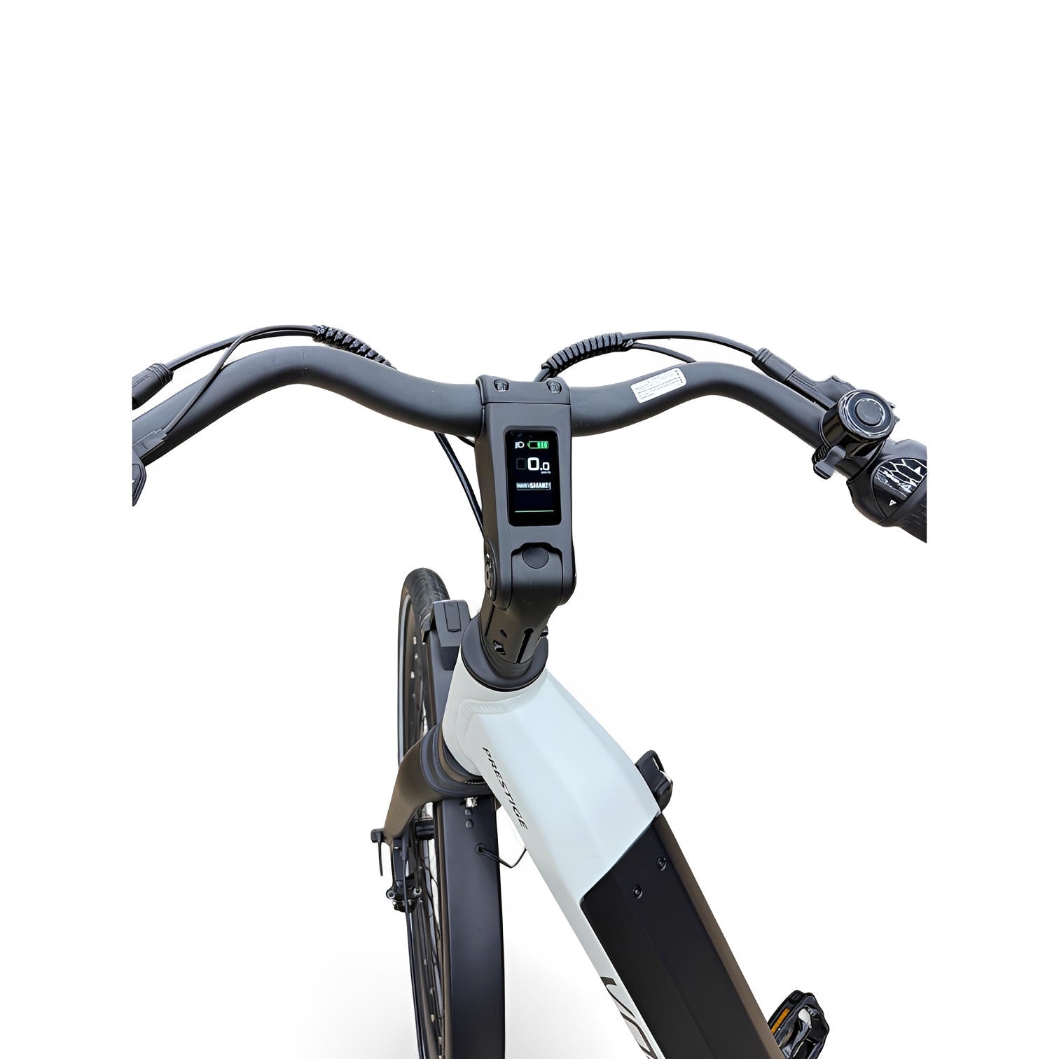 Vogue Prestige – Elektrische Unisex Elektrische Fiets - 28 inch – 48 cm – MOTINOVA Middenmotor 80Nm – V-Snaar Aandrijving – 14,5Ah Accu – Fashion Grey - AE-trading