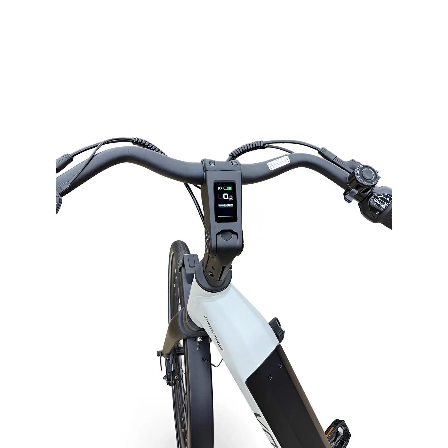 Vogue Prestige – Elektrische Unisex Elektrische Fiets - 28 inch – 48 cm – MOTINOVA Middenmotor 80Nm – V-Snaar Aandrijving – 14,5Ah Accu – Fashion Grey - AE-trading