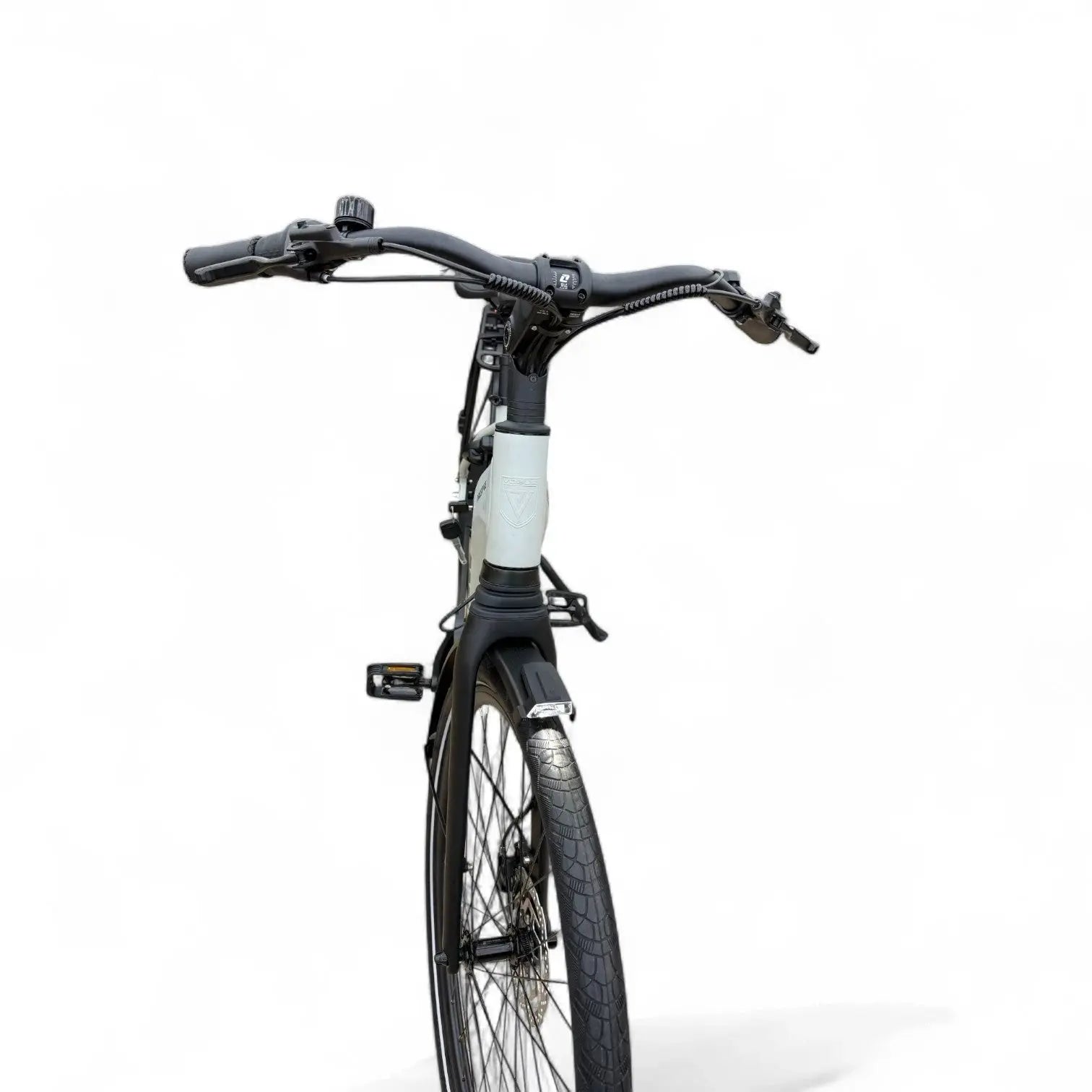 Vogue Prestige – Elektrische Unisex Elektrische Fiets - 28 inch – 48 cm – MOTINOVA Middenmotor 80Nm – V-Snaar Aandrijving – 14,5Ah Accu – Fashion Grey - AE-trading