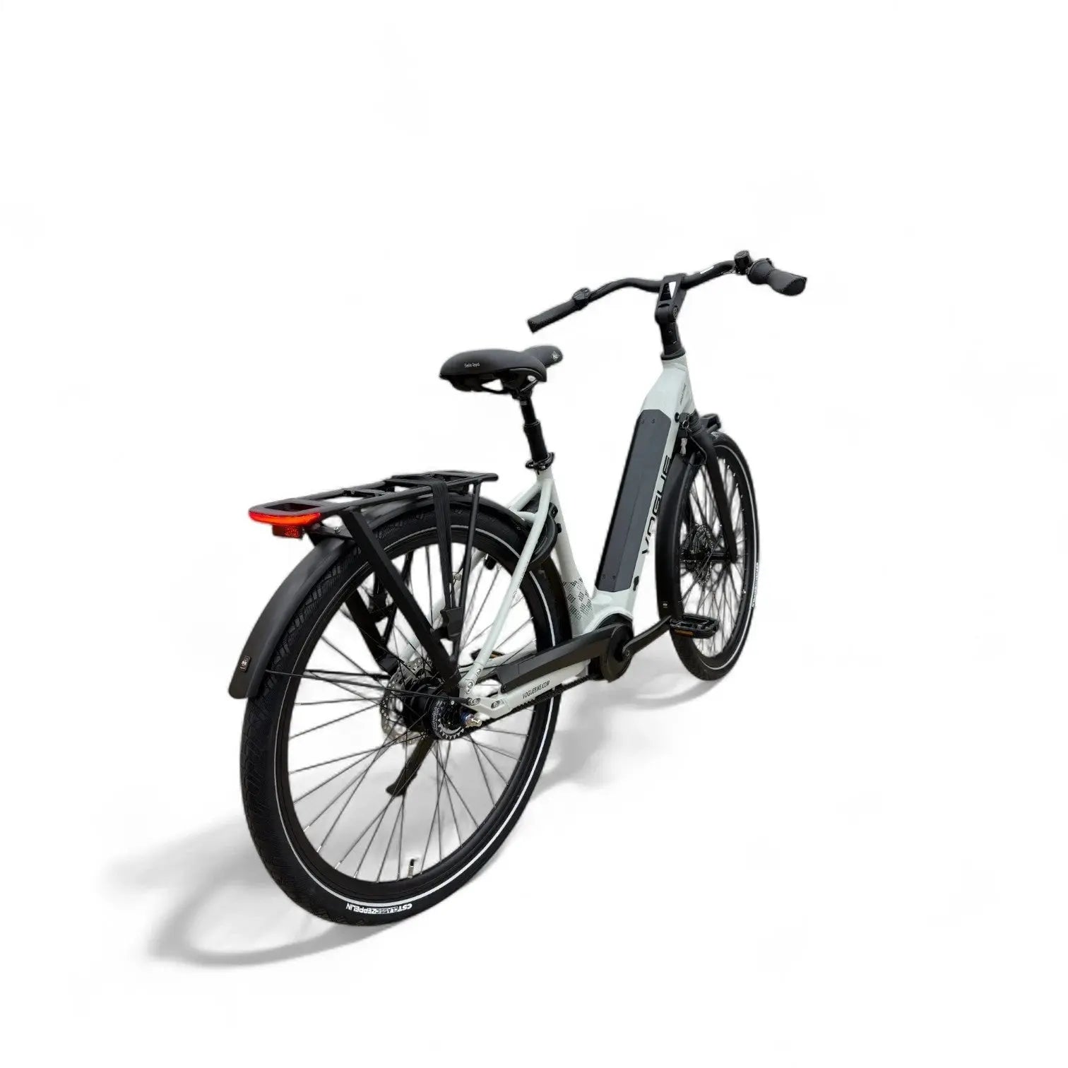 Vogue Prestige – Elektrische Unisex Elektrische Fiets - 28 inch – 48 cm – MOTINOVA Middenmotor 80Nm – V-Snaar Aandrijving – 14,5Ah Accu – Fashion Grey - AE-trading