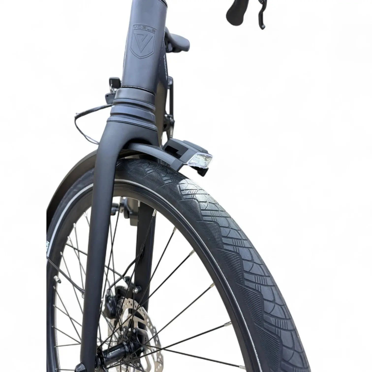 Vogue Prestige – Elektrische Unisex Elektrische Fiets 28 inch – 48 cm – MOTINOVA Middenmotor 80Nm – V-Snaar Aandrijving – 14,5Ah Accu – Mat Zwart - AE-trading