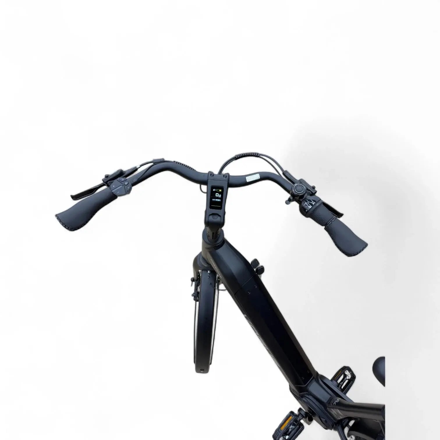 Vogue Prestige – Elektrische Unisex Elektrische Fiets 28 inch – 48 cm – MOTINOVA Middenmotor 80Nm – V-Snaar Aandrijving – 14,5Ah Accu – Mat Zwart - AE-trading