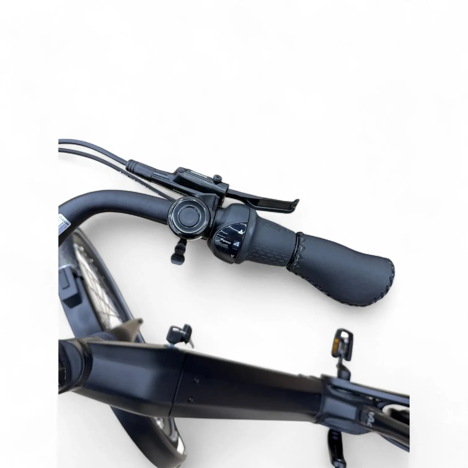 Vogue Prestige – Elektrische Unisex Elektrische Fiets 28 inch – 48 cm – MOTINOVA Middenmotor 80Nm – V-Snaar Aandrijving – 14,5Ah Accu – Mat Zwart - AE-trading