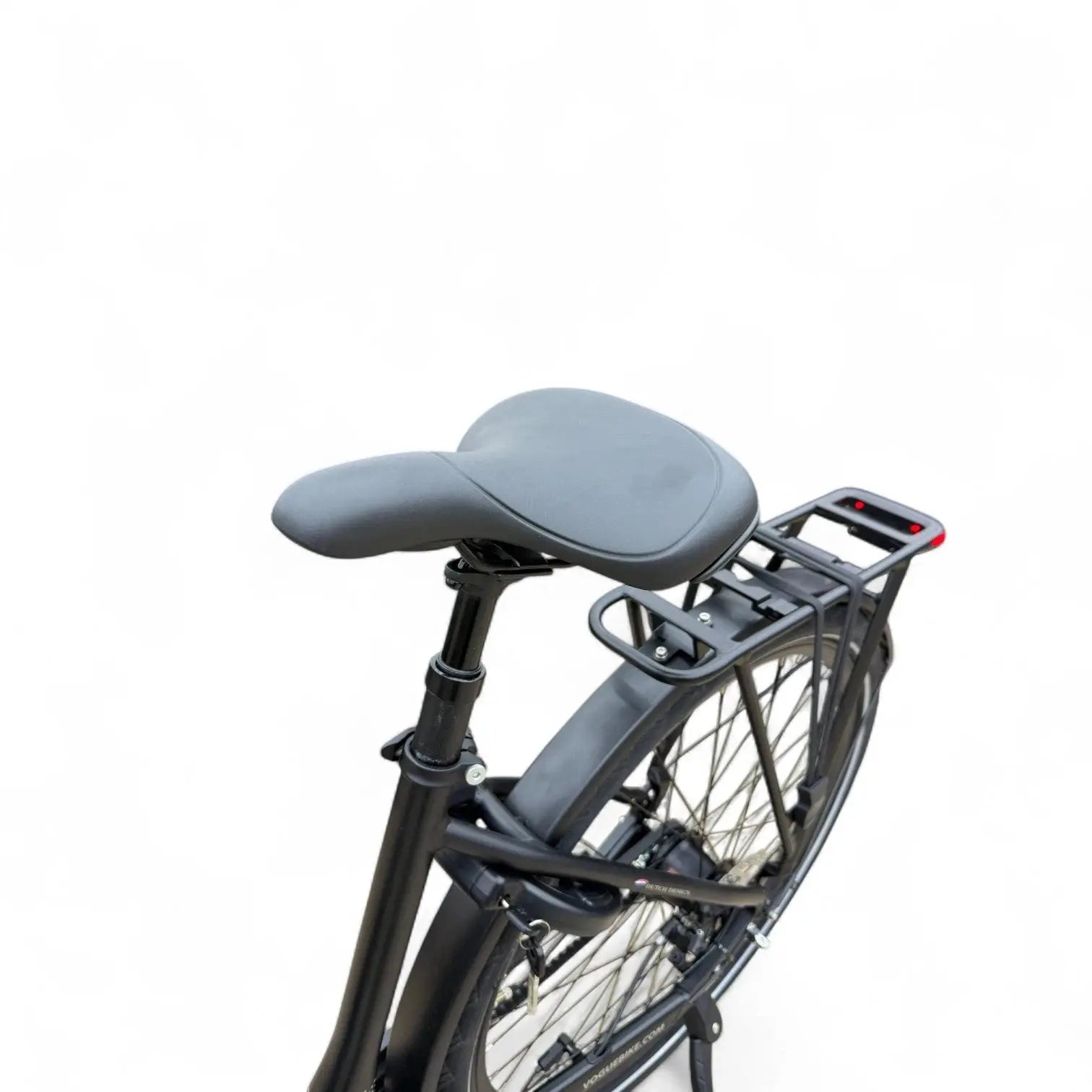 Vogue Prestige – Elektrische Unisex Elektrische Fiets 28 inch – 48 cm – MOTINOVA Middenmotor 80Nm – V-Snaar Aandrijving – 14,5Ah Accu – Mat Zwart - AE-trading