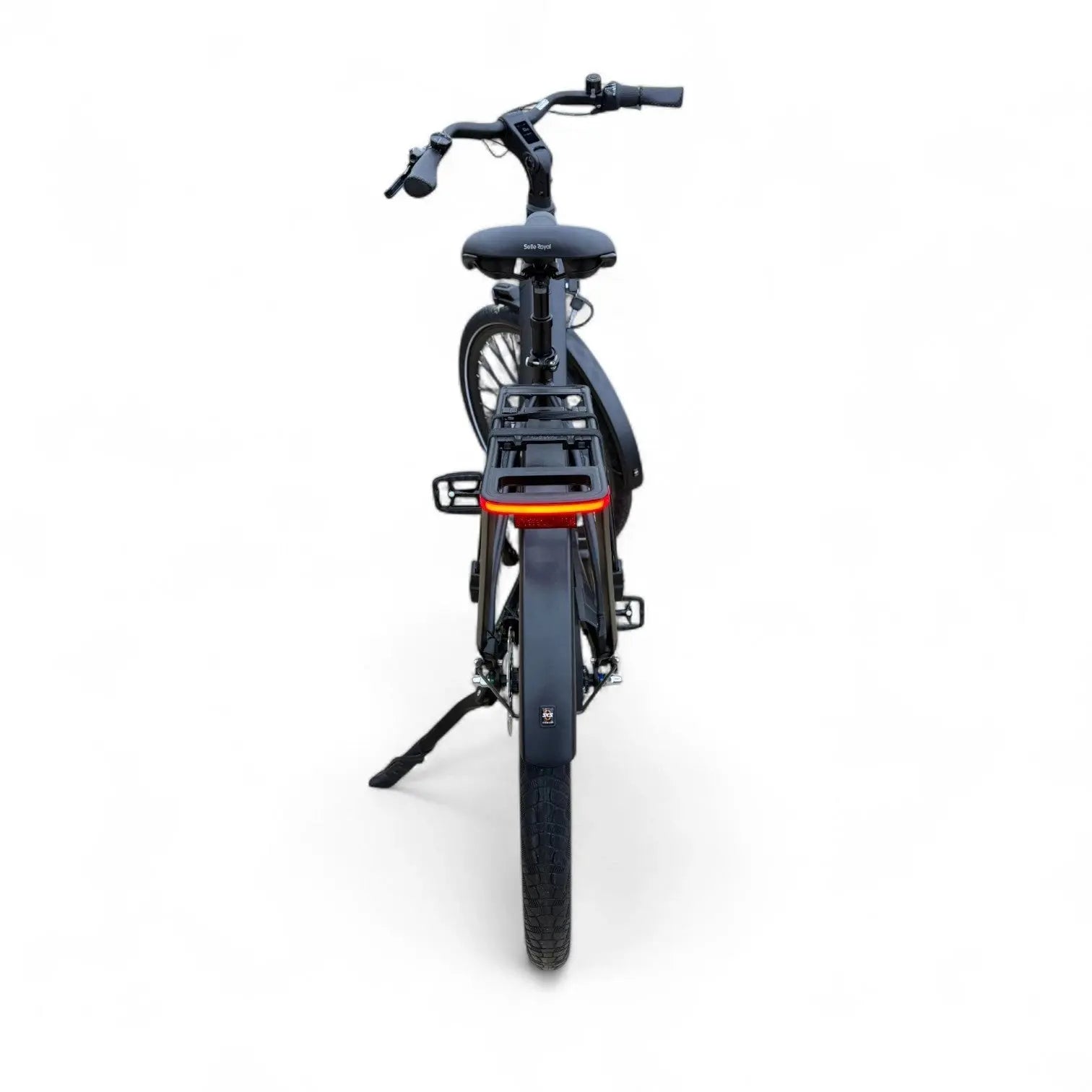 Vogue Prestige – Elektrische Unisex Elektrische Fiets 28 inch – 48 cm – MOTINOVA Middenmotor 80Nm – V-Snaar Aandrijving – 14,5Ah Accu – Mat Zwart - AE-trading