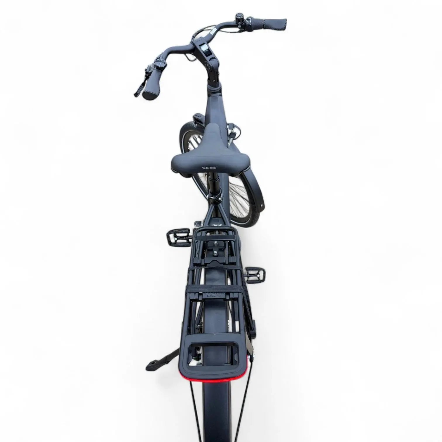 Vogue Prestige – Elektrische Unisex Elektrische Fiets 28 inch – 48 cm – MOTINOVA Middenmotor 80Nm – V-Snaar Aandrijving – 14,5Ah Accu – Mat Zwart - AE-trading