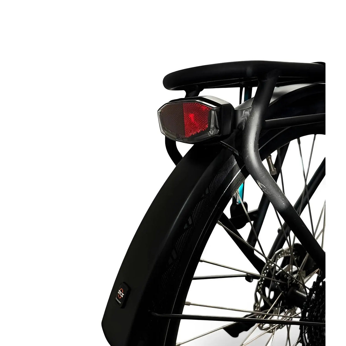 Vogue SLX M420 Elektrische Fiets 9RD Shimano Versnellingen 51cm met Hydraulische Remmen - Mat Zwart Blauw - AE-trading
