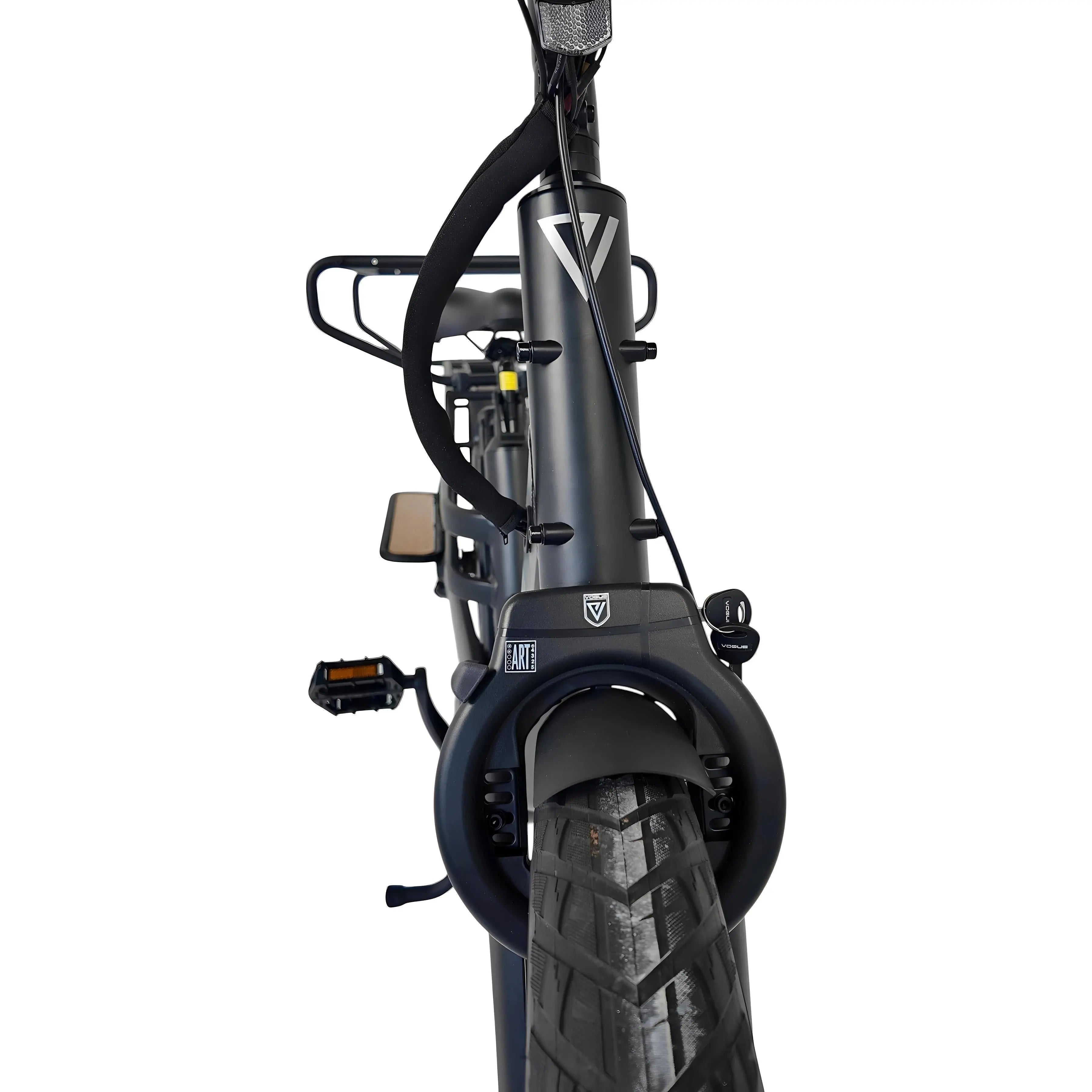 Vogue Wonder 2026 - Mat Zwart - Elektrische Longtail - 460Wh - AE-trading