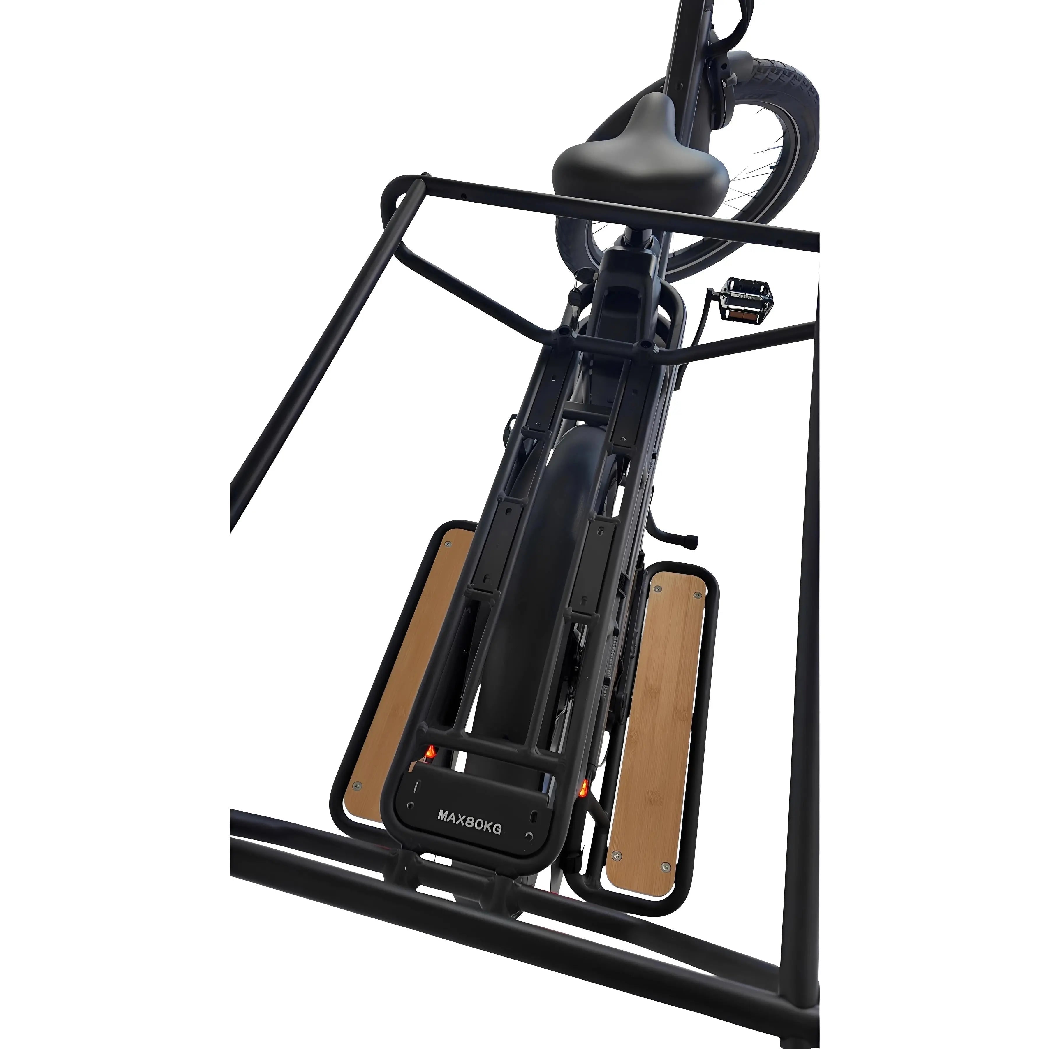 Vogue Wonder 2026 - Mat Zwart - Elektrische Longtail - 460Wh - AE-trading