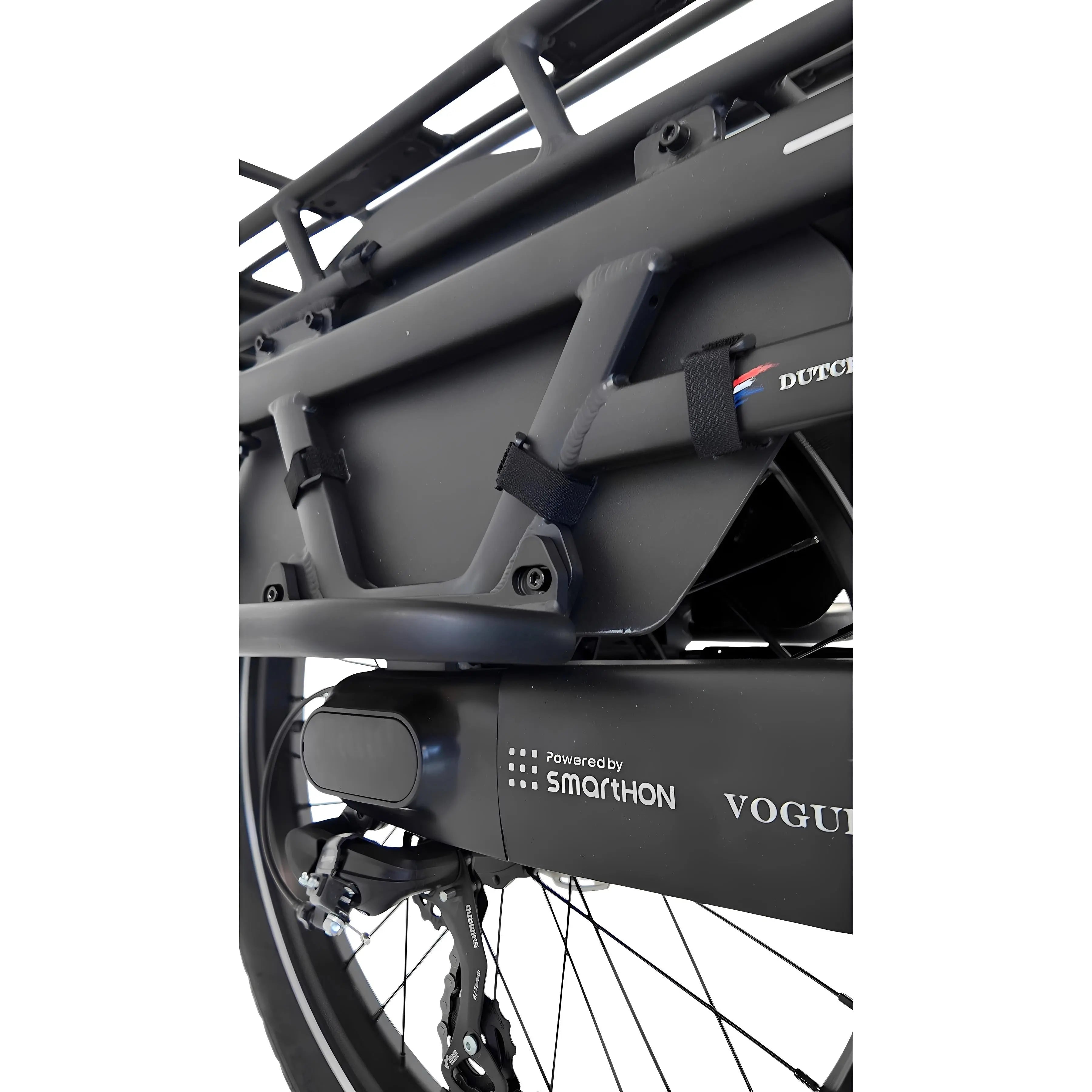 Vogue Wonder 2026 - Mat Zwart - Elektrische Longtail - 460Wh - AE-trading