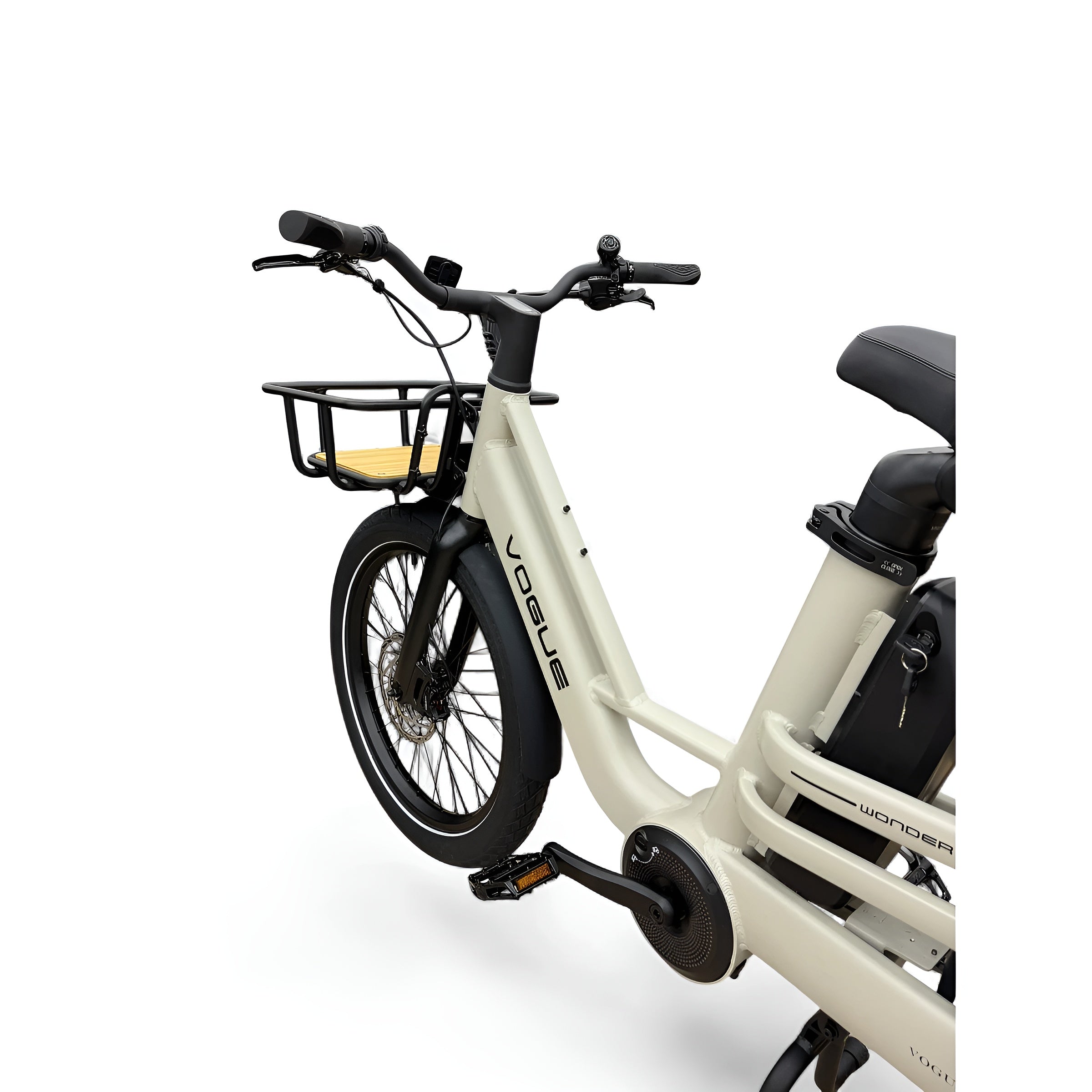 Vogue Wonder Longtail – Elektrische Longtail Bakfiets – Grijs - AE-trading