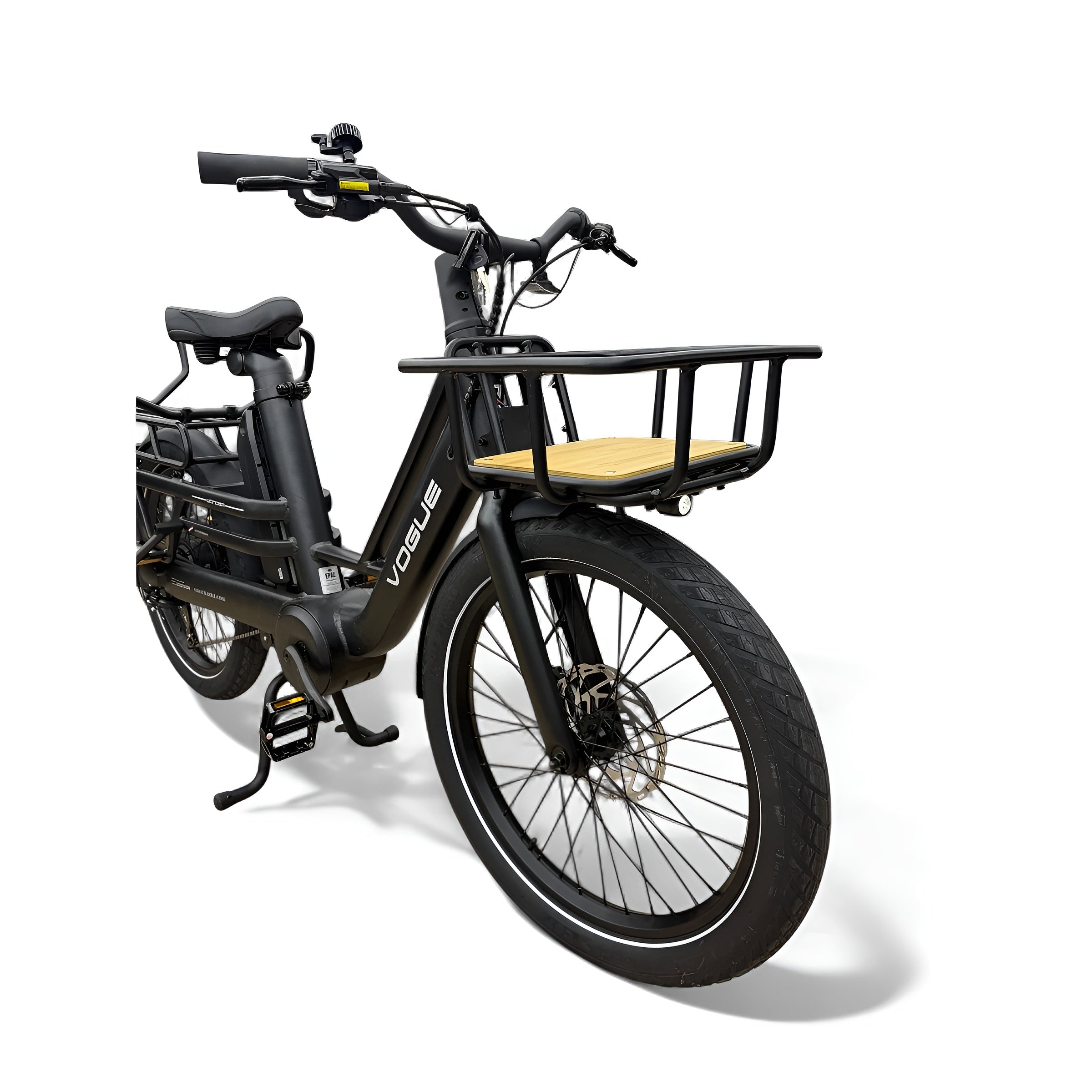 Vogue Wonder Longtail – Elektrische Longtail Bakfiets – Zwart - AE-trading