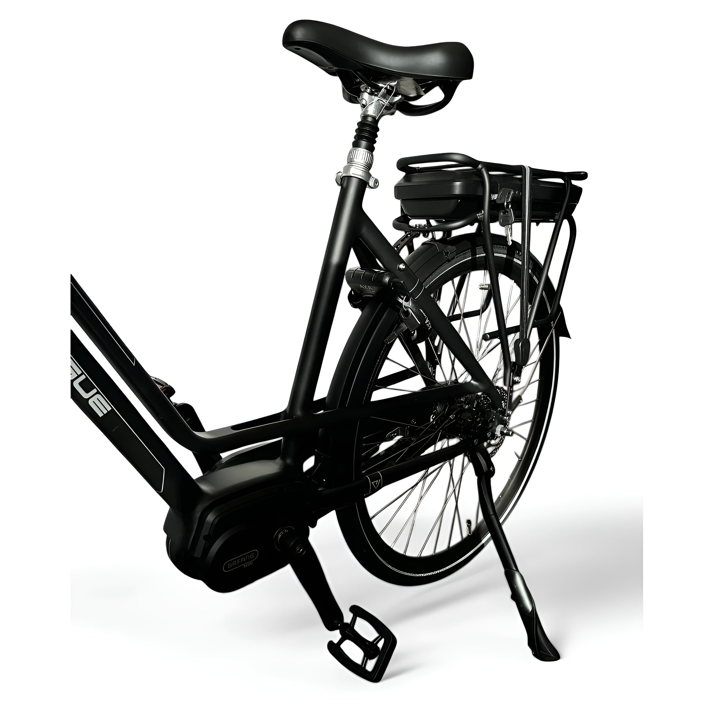 Vogue Zenda Elektrische Fiets E-bike met Hydraulische Remmen 51cm 468Wh 13Ah - Mat Zwart