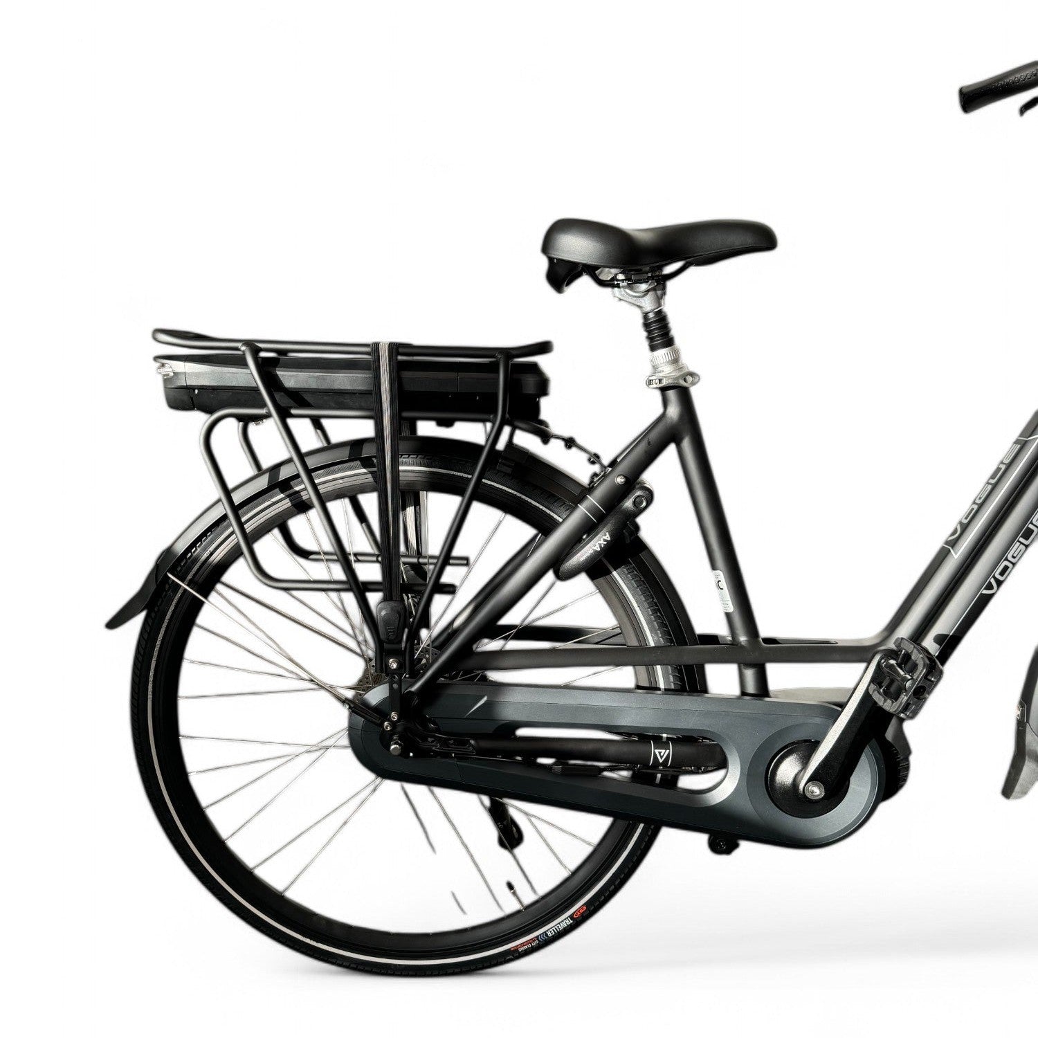 Vogue Zenda Elektrische Fiets E-bike met Hydraulische Remmen 51cm 576Wh 16Ah - Mat Zwart