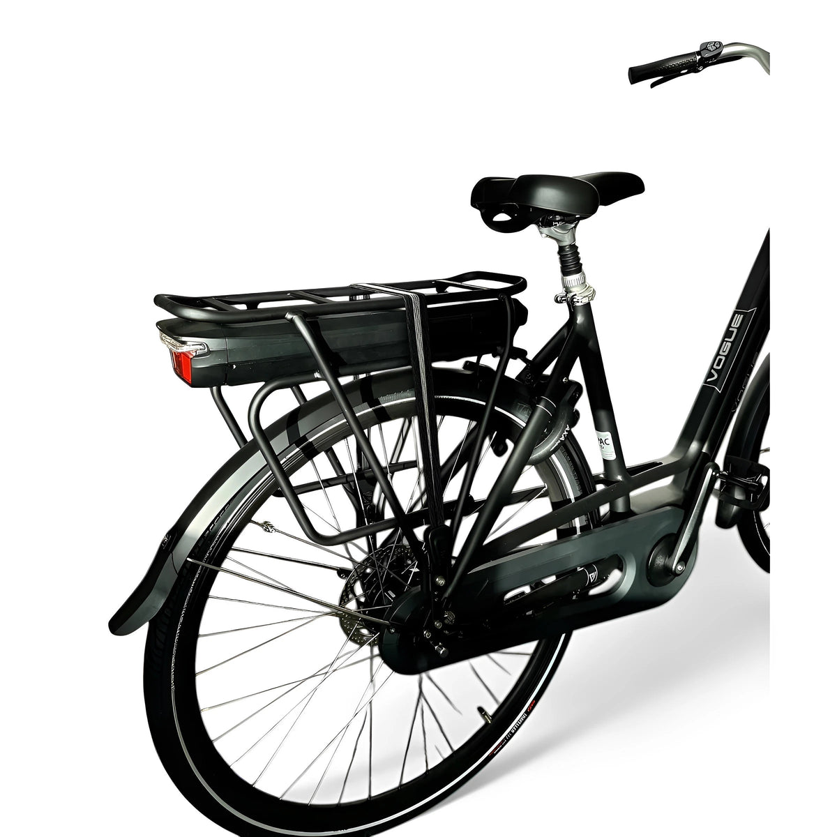 Vogue Zenda Elektrische Fiets E-bike met Hydraulische Remmen 51cm 576Wh 16Ah - Mat Zwart - AE-trading