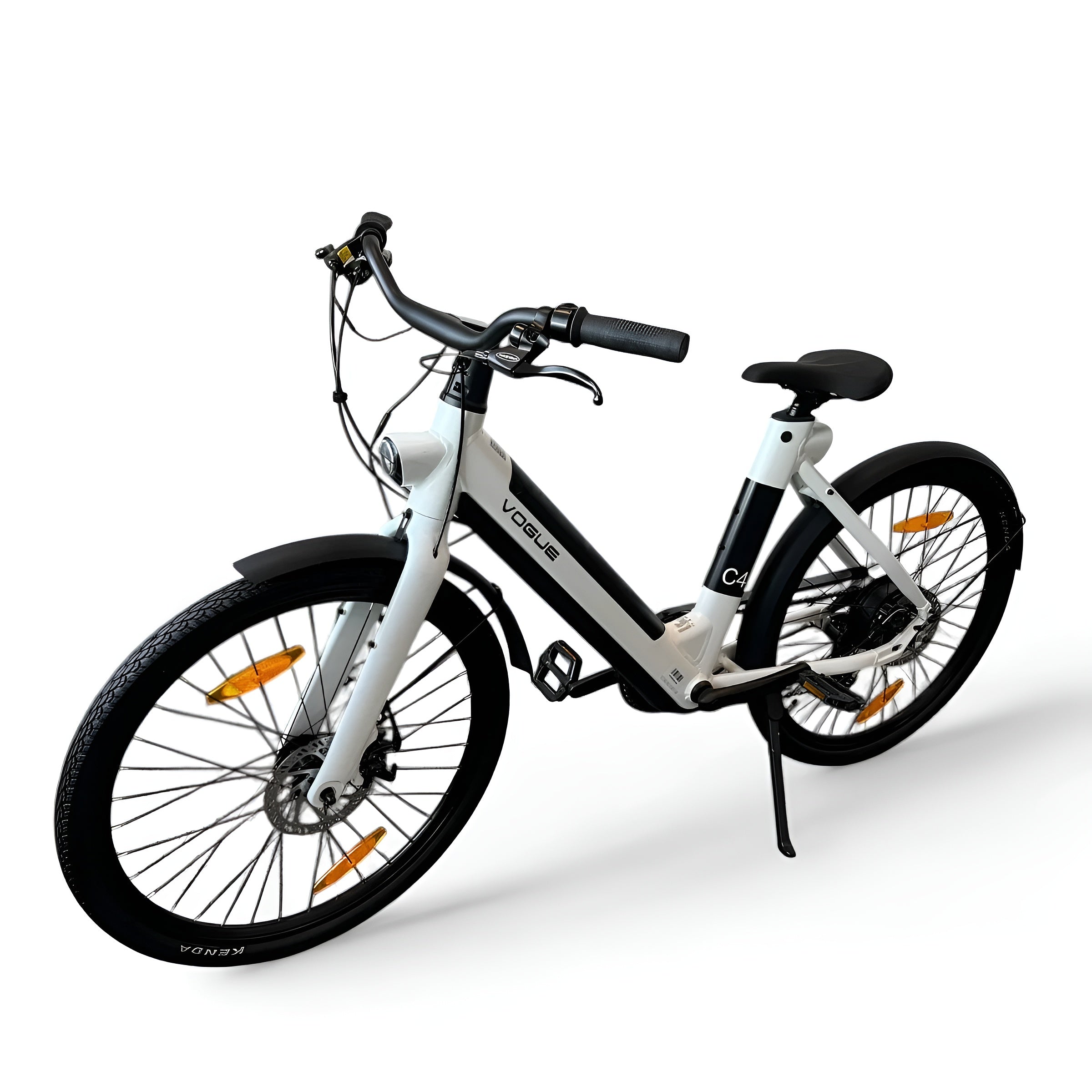Vogue C4 Lady Elektrofahrrad 7DR Shimano 9,6 Ah 36 V 345,6 Wh E-Bike - Gletscherweiß