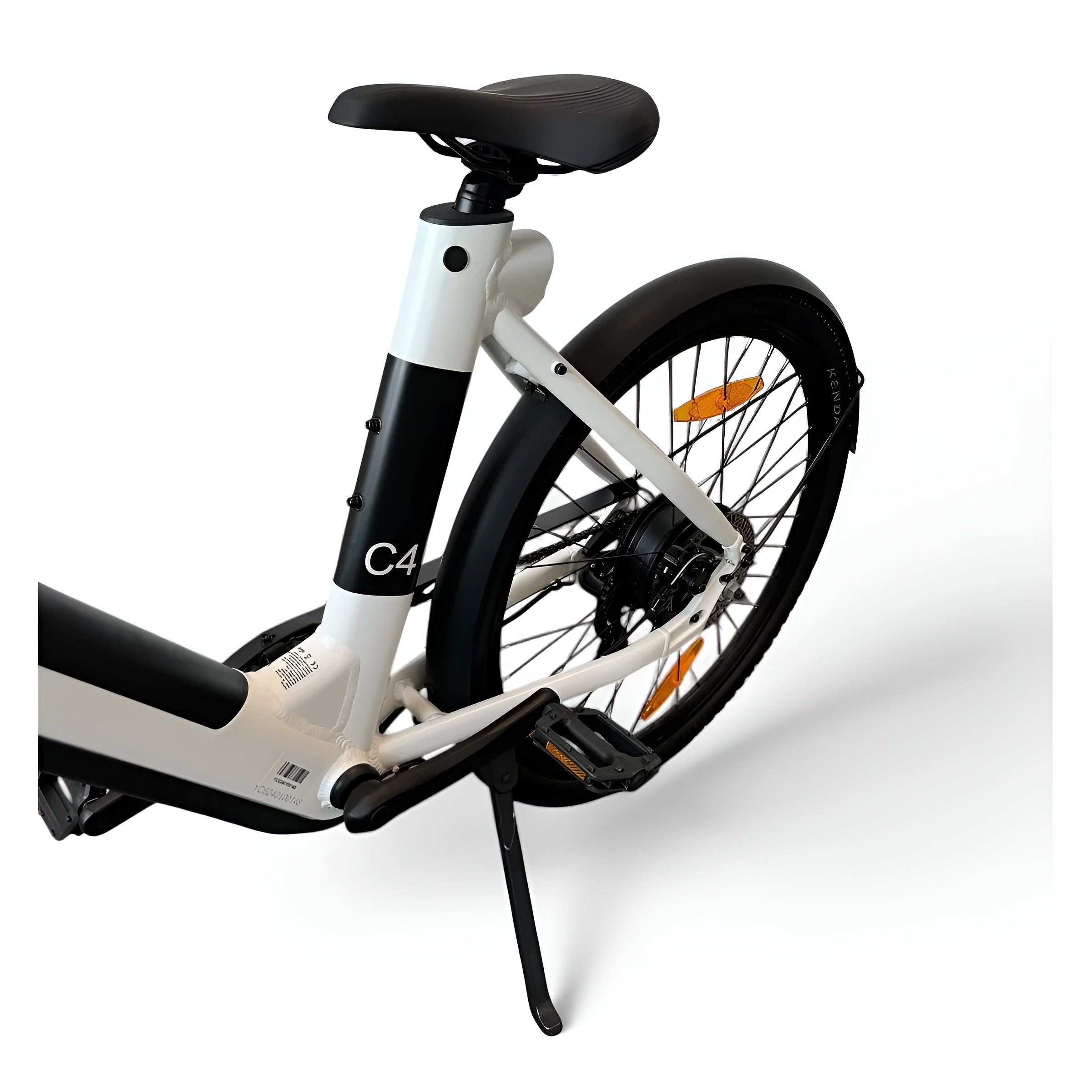 Vogue C4 Lady Elektrofahrrad 7DR Shimano 9,6 Ah 36 V 345,6 Wh E-Bike - Gletscherweiß