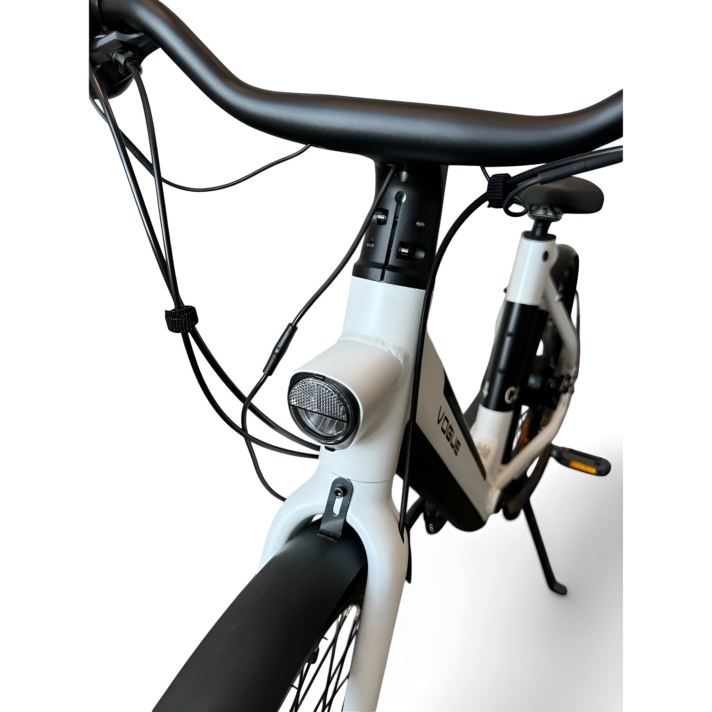 Vogue C4 Lady Elektrofahrrad 7DR Shimano 9,6 Ah 36 V 345,6 Wh E-Bike - Gletscherweiß