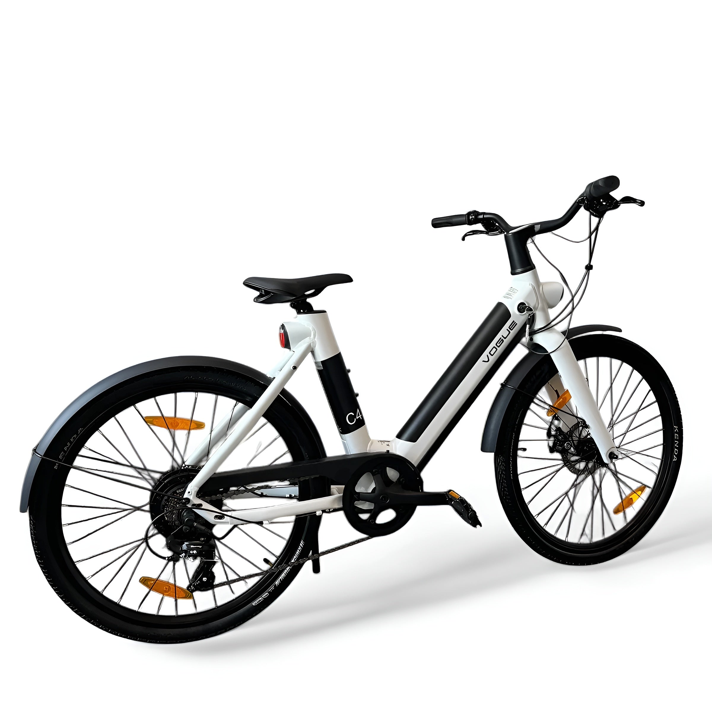 Vogue C4 Lady Elektrofahrrad 7DR Shimano 9,6 Ah 36 V 345,6 Wh E-Bike - Gletscherweiß