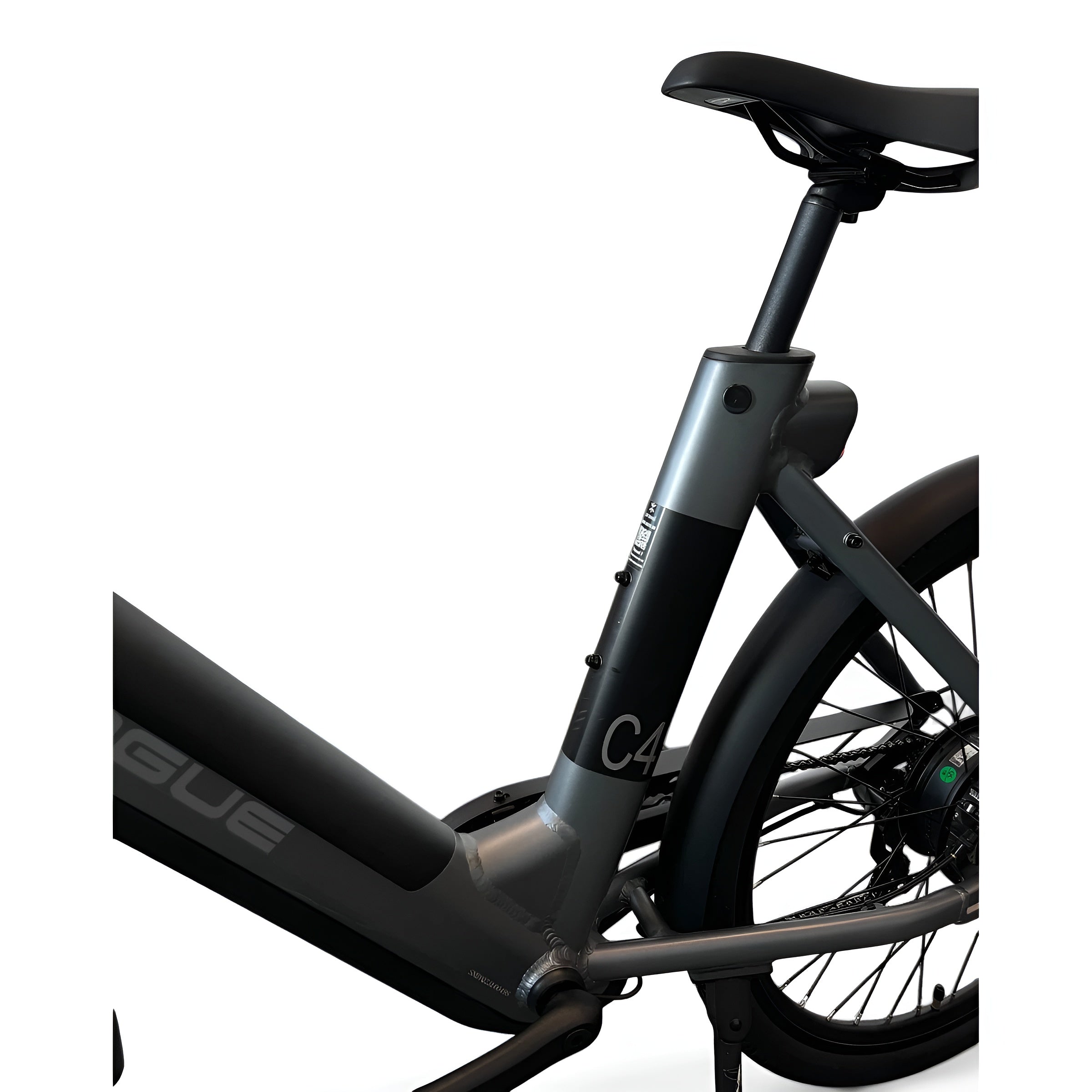 Vogue C4 Lady Elektrofahrrad 7DR Shimano 9,6 Ah 36 V 345,6 Wh E-Bike - Gravity Grau