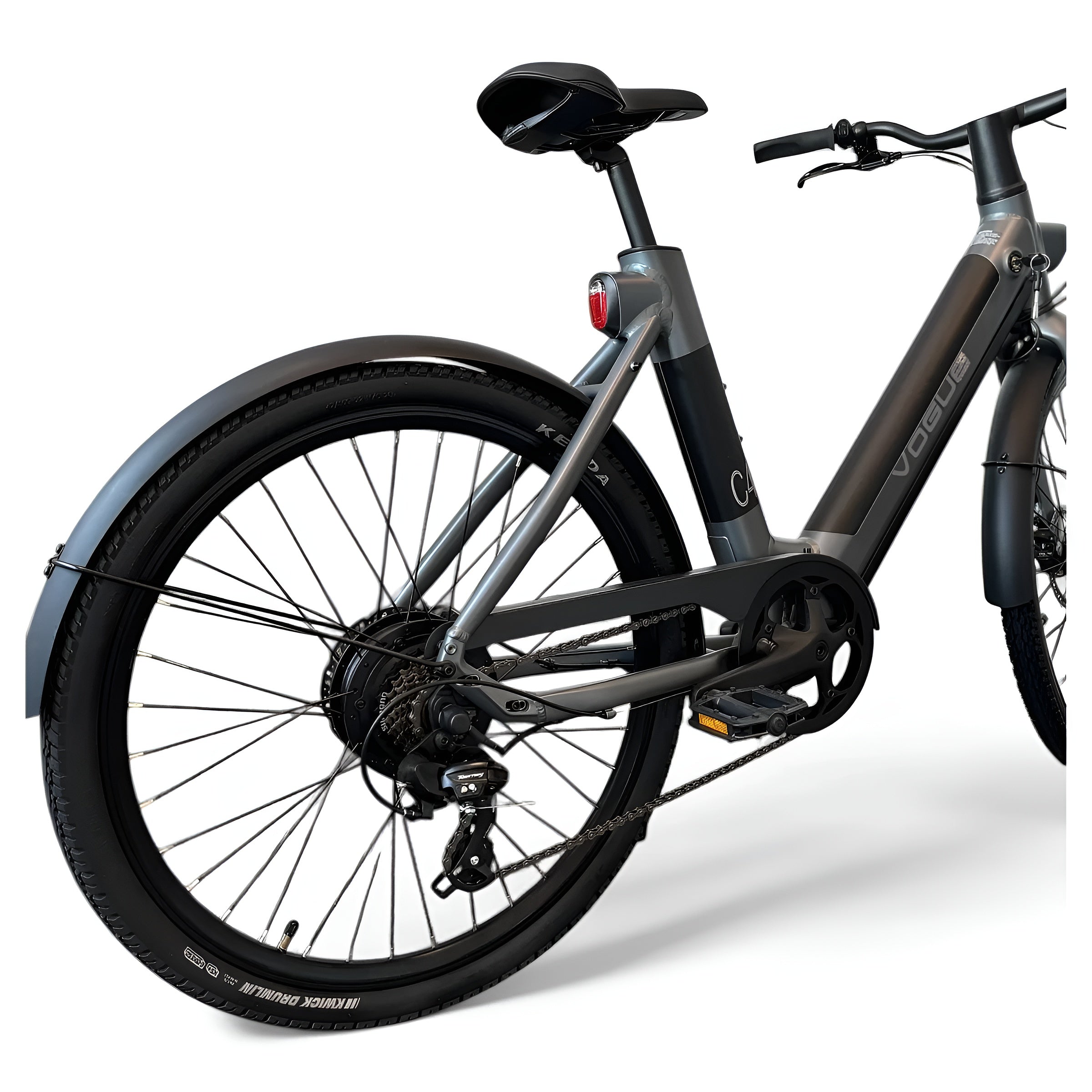 Vogue C4 Lady Elektrofahrrad 7DR Shimano 9,6 Ah 36 V 345,6 Wh E-Bike - Gravity Grau