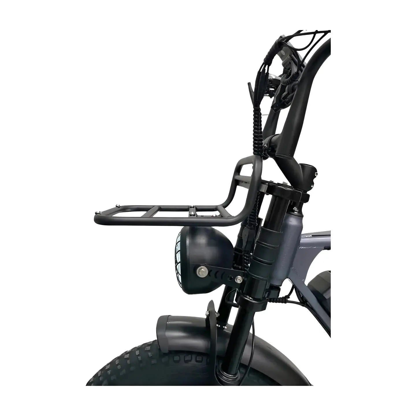 Voorrekje Ouxi C80, V8, H9, C90, V20 (Pro) Fatbike Zwart Origineel Bagagedrager - AE-trading