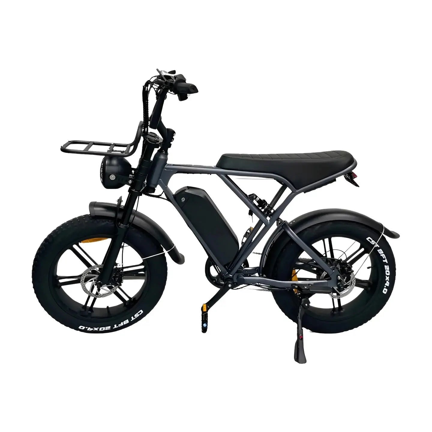 Voorrekje Ouxi C80, V8, H9, C90, V20 (Pro) Fatbike Zwart Origineel Bagagedrager - AE-trading