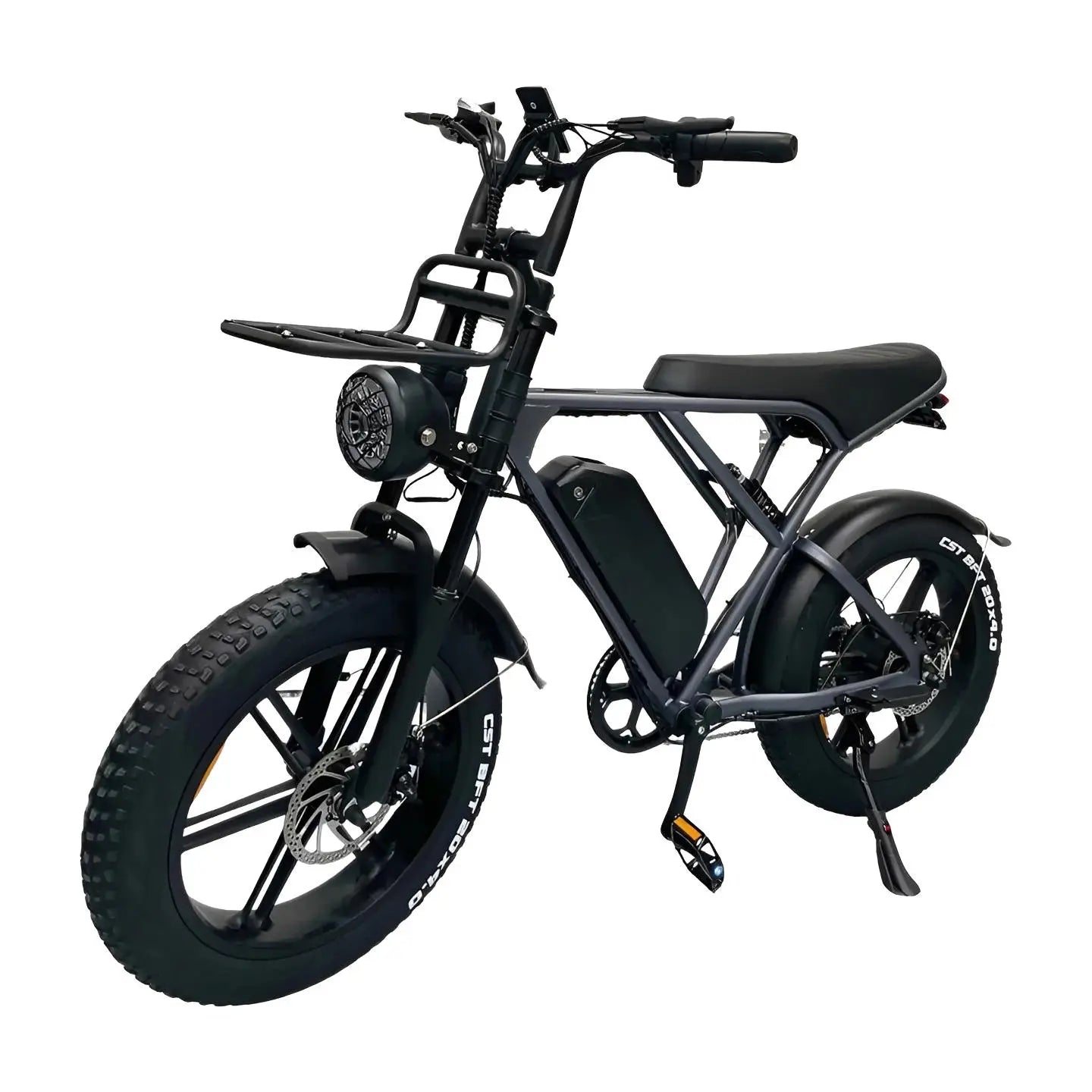 Voorrekje Ouxi C80, V8, H9, C90, V20 (Pro) Fatbike Zwart Origineel Bagagedrager - AE-trading
