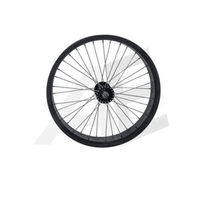 Voorwiel Knaap AMS/RTD inclusief spaken en naaf - Zwart - Origineel