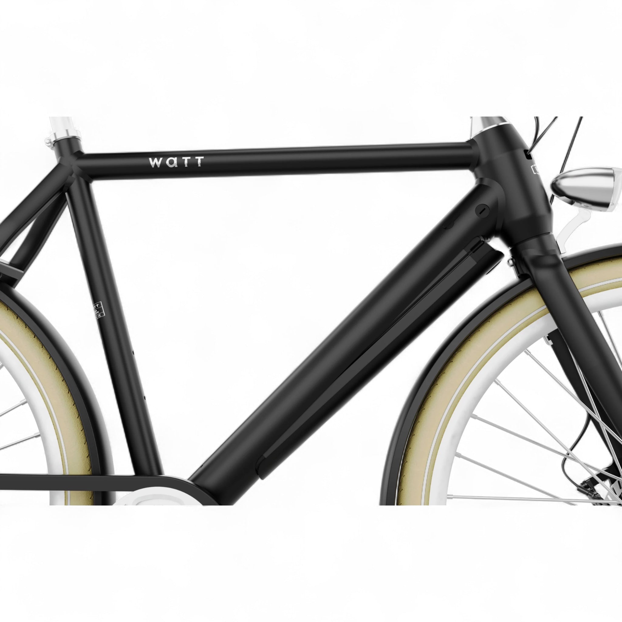 WATT E-bike Dublin – Elektrische Fiets- Large 54 cm – Zwart – 28 inch – 250W – 36V - AE-trading