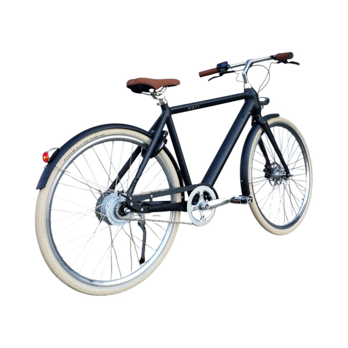 WATT E-bike Dublin - Medium 50 cm – Elektrische Fiets – Zwart – 28 inch – 250W – 36V - AE-trading