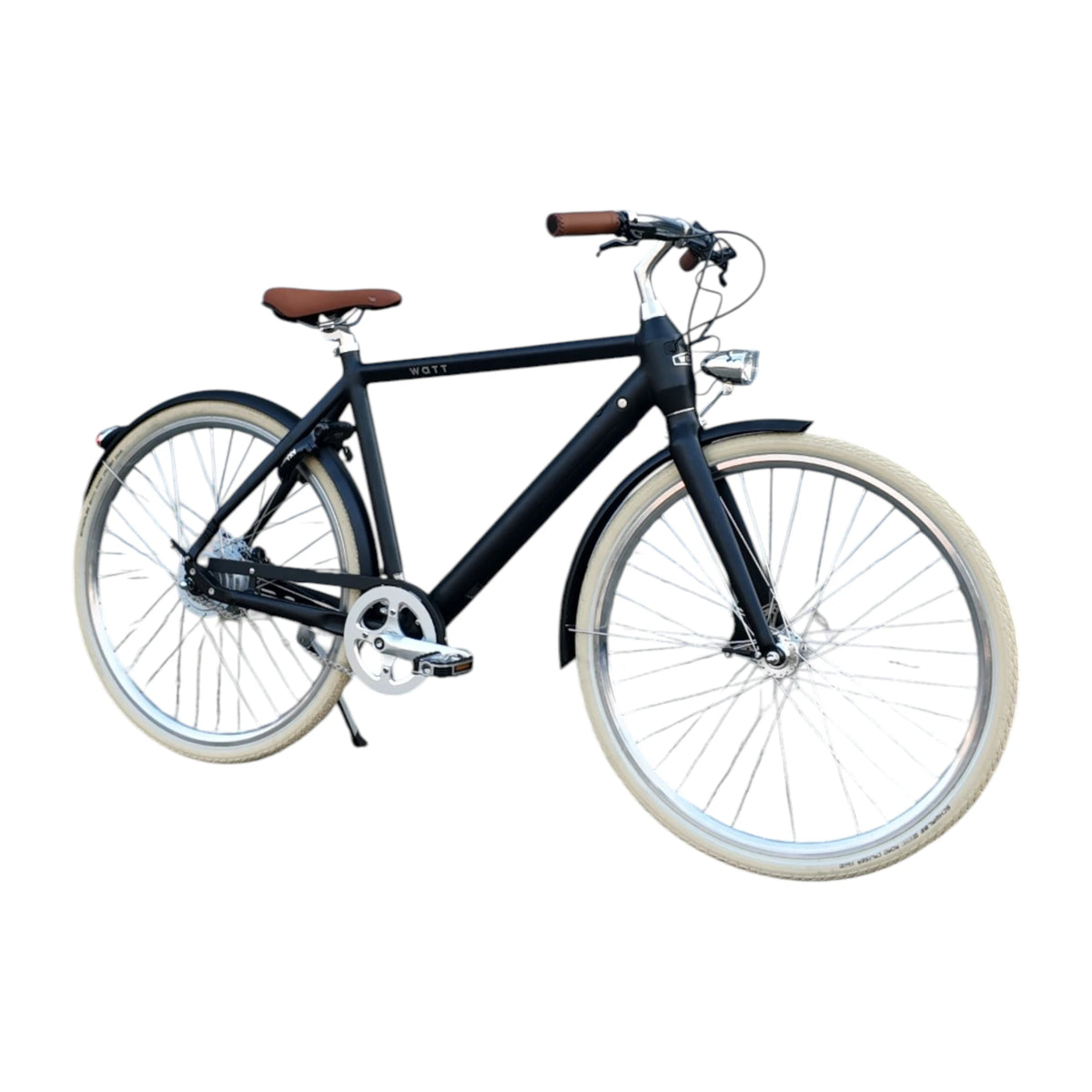 WATT E-bike Dublin - Medium 50 cm – Elektrische Fiets – Zwart – 28 inch – 250W – 36V - AE-trading