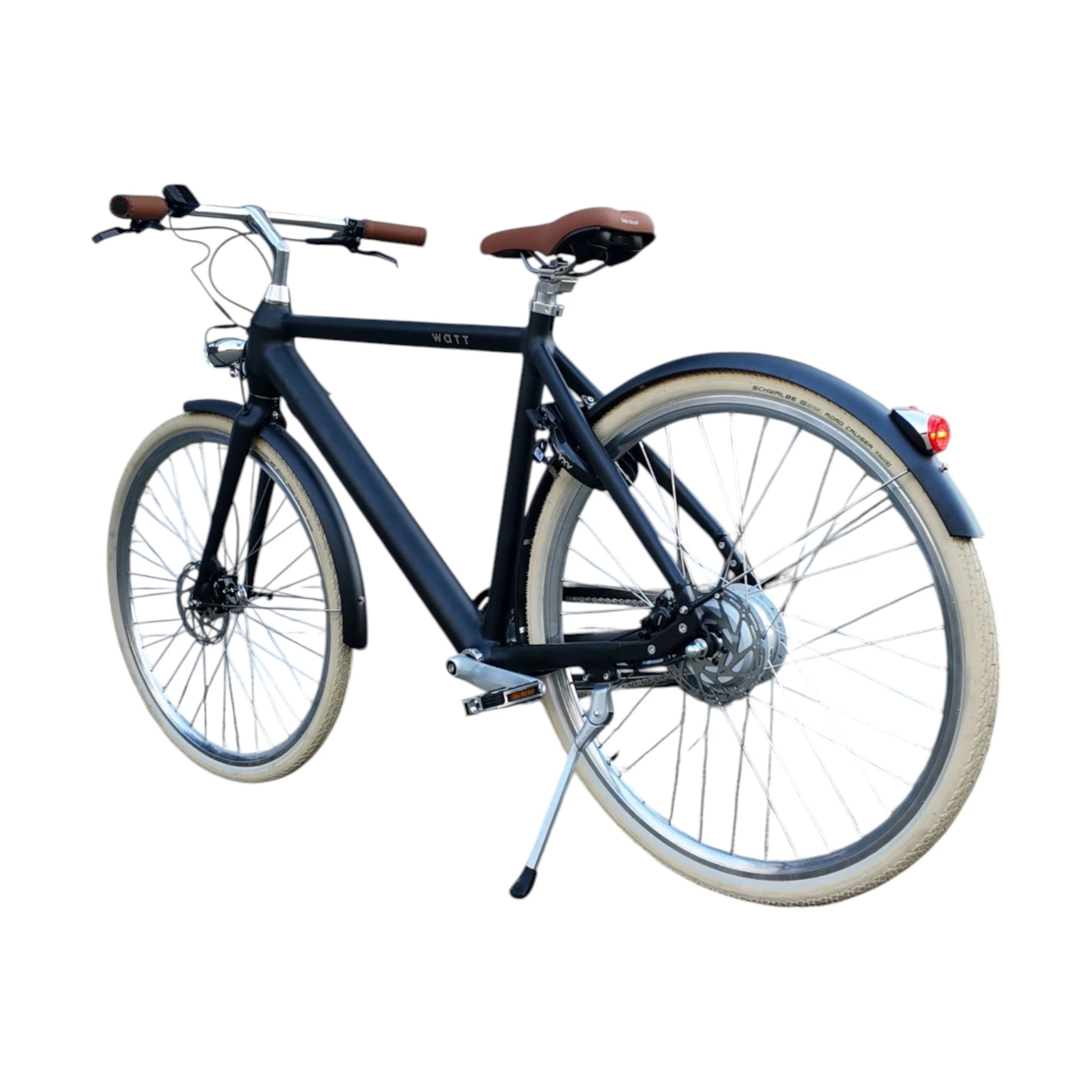 WATT E-bike Dublin - Medium 50 cm – Elektrische Fiets – Zwart – 28 inch – 250W – 36V - AE-trading