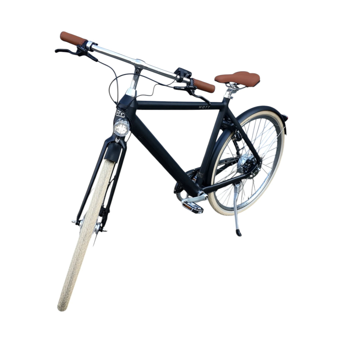 WATT E-bike Dublin - Medium 50 cm – Elektrische Fiets – Zwart – 28 inch – 250W – 36V - AE-trading