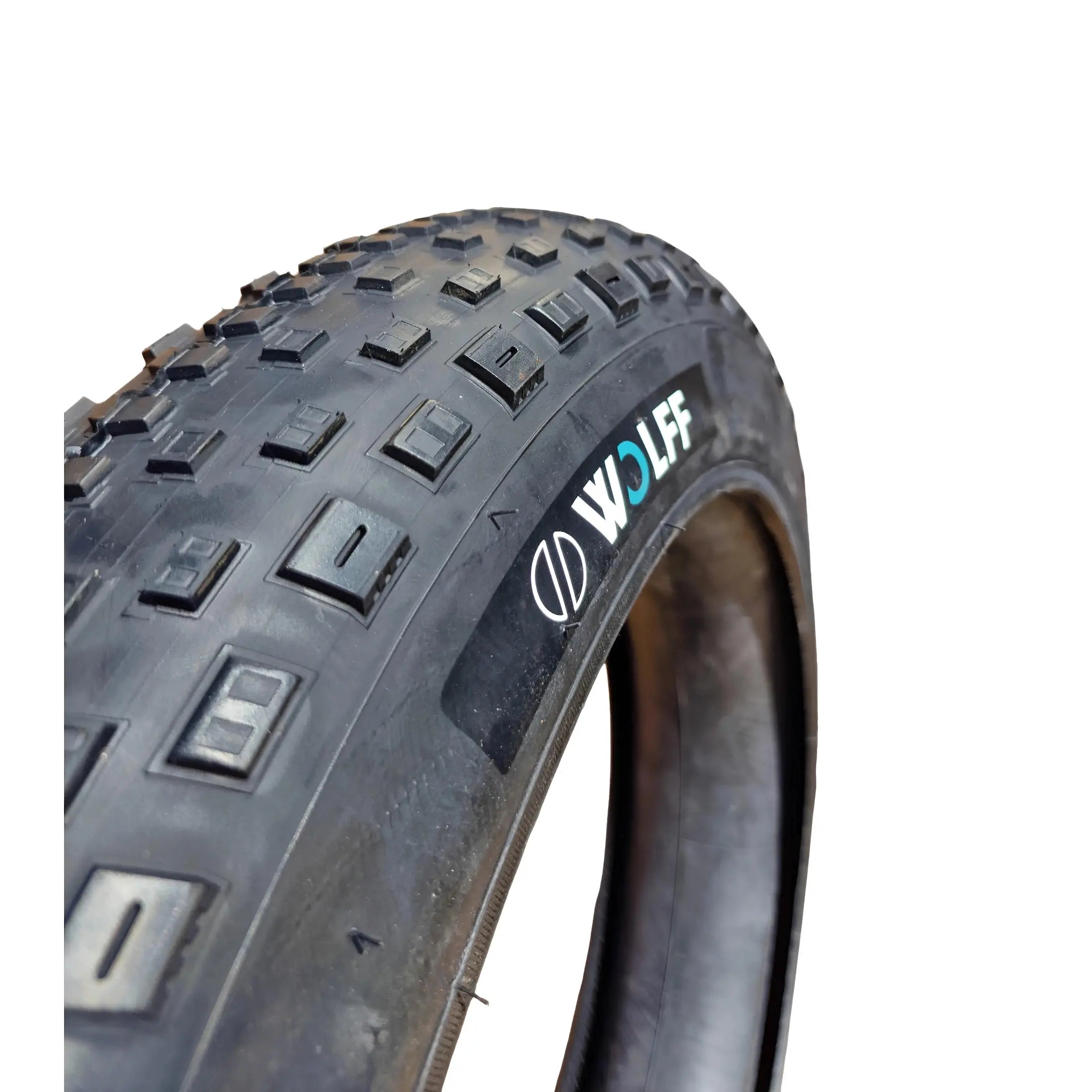WOLFF Fatbike buitenband, zwart, 20x4.00, ETRTO 100-406, W2116 - AE-trading