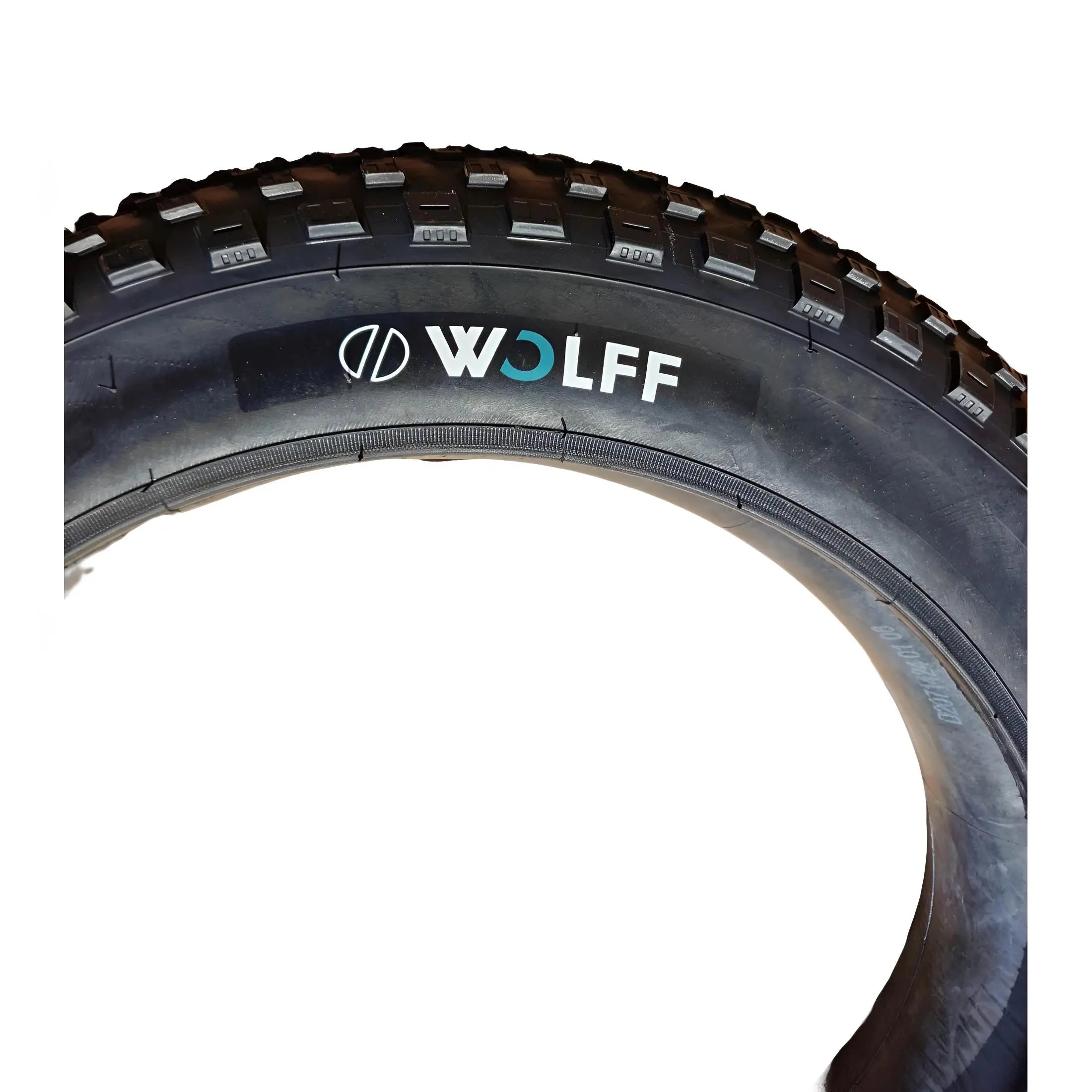 WOLFF Fatbike buitenband, zwart, 20x4.00, ETRTO 100-406, W2116 - AE-trading