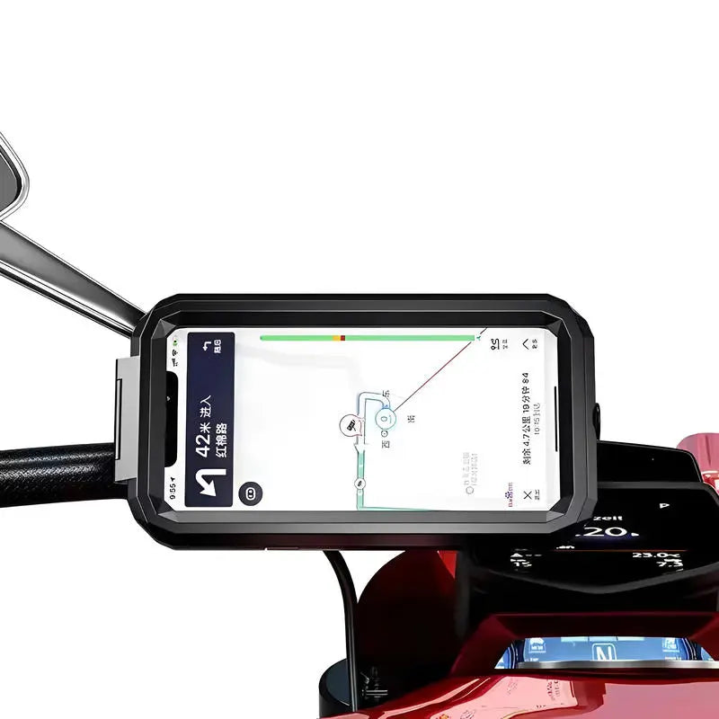 Waterdichte Telefoonhouder voor Fietsen, Motoren en Fatbikes - Kewig - AE-trading