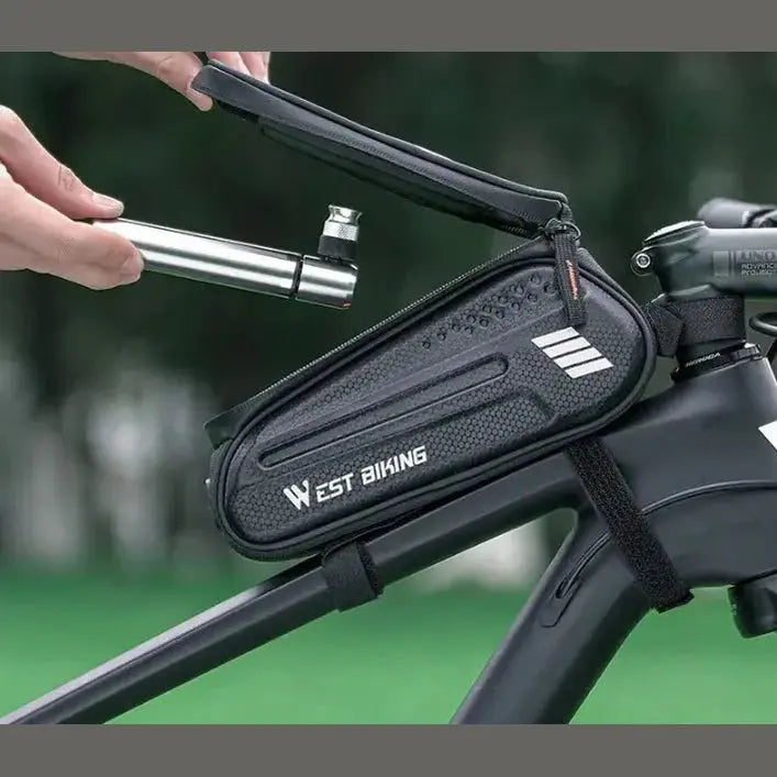 West Biking Frametas Fatbike fiets - Waterdichte Telefoonhouder - AE-trading