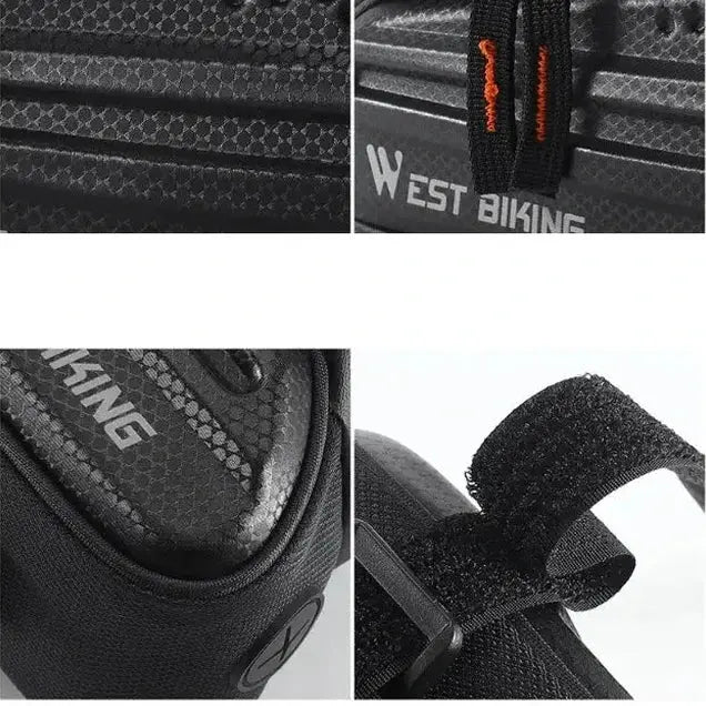 West Biking Frametas Fatbike fiets - Waterdichte Telefoonhouder - AE-trading