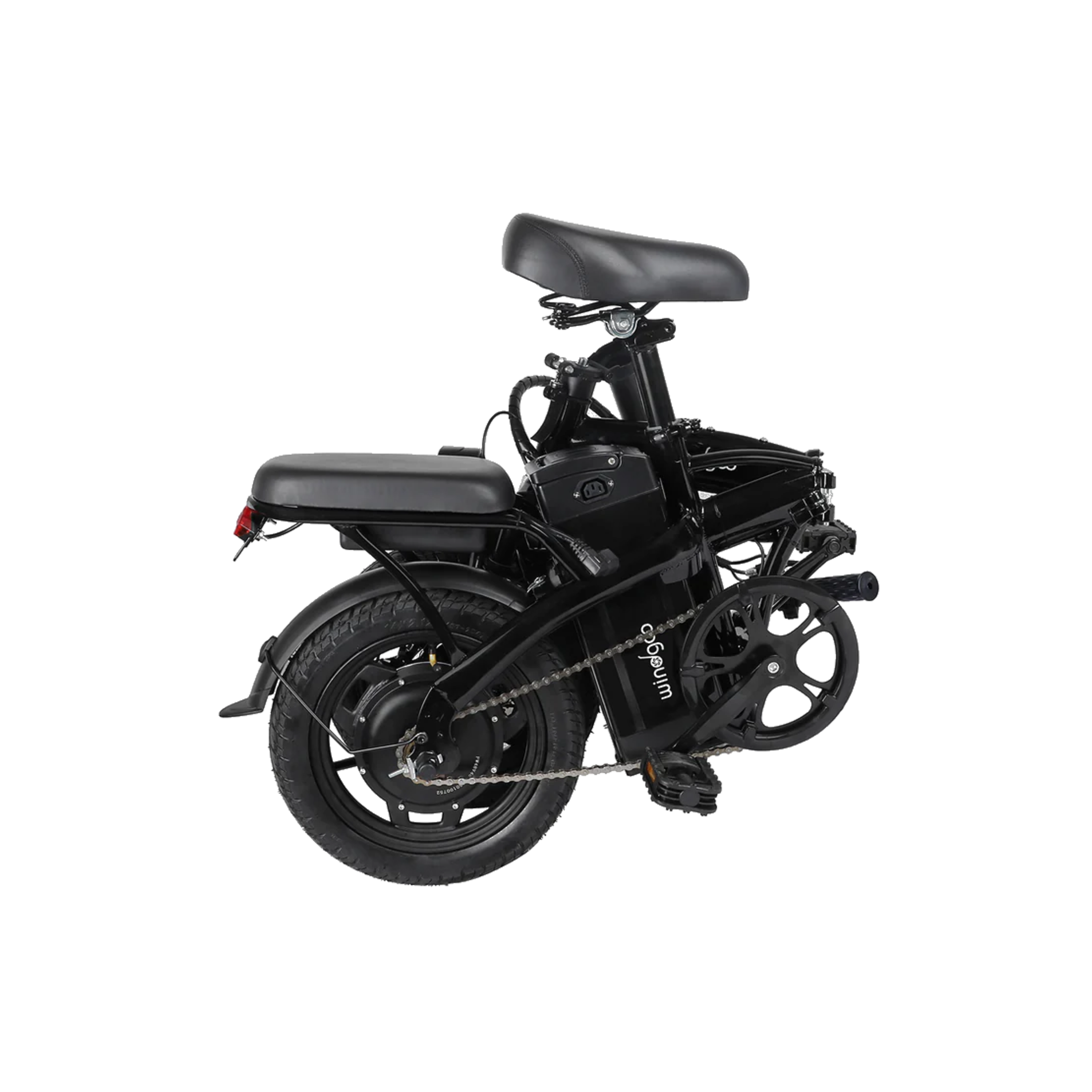 Windgoo B22 - Elektrische Fatbike-Vouwfiets - Zwart - 14 inch - 120 kg Draagvermogen - Accu 42V (6Ah) - 250W Motor - Dubbele Schijfremmen - AE-trading