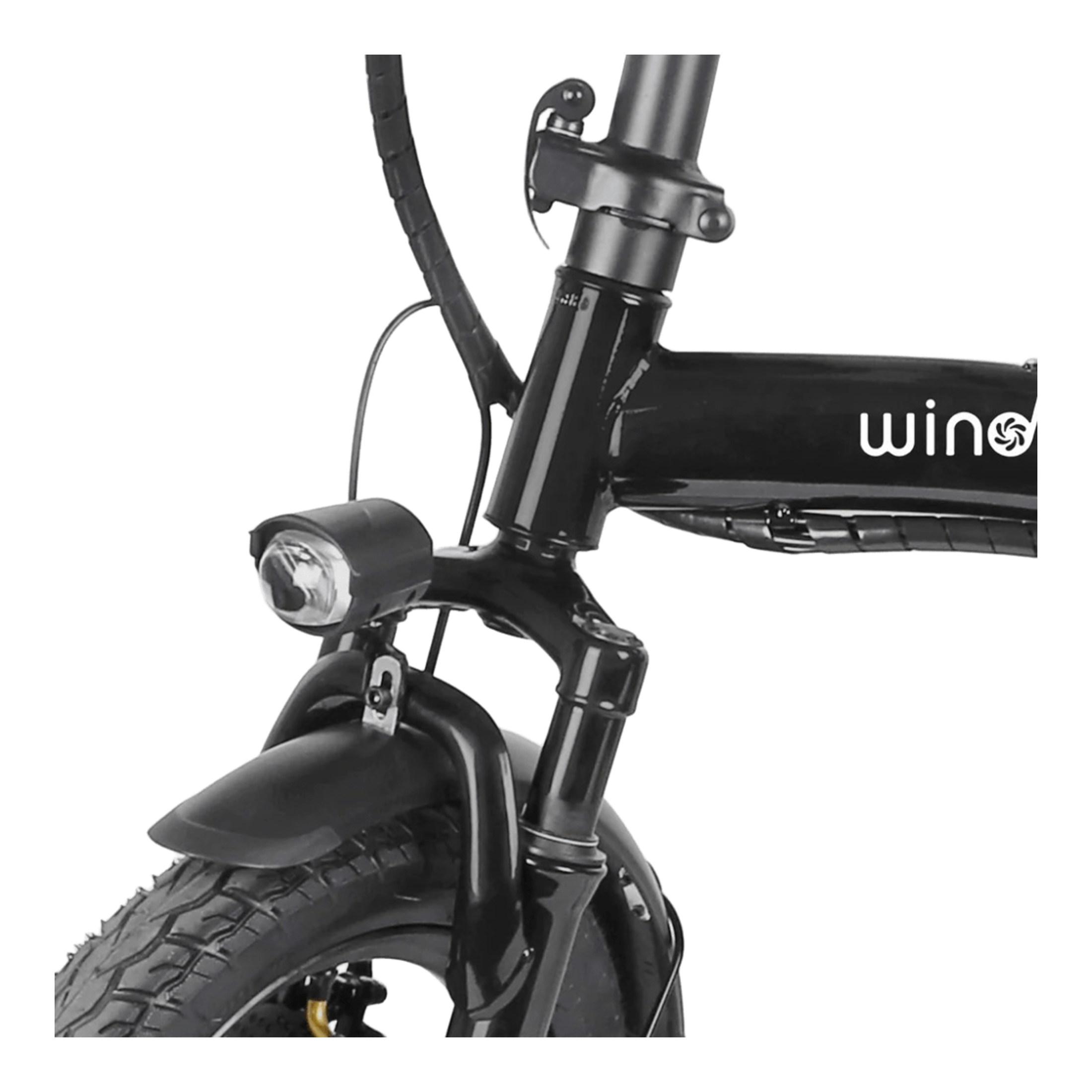 Windgoo B22 - Elektrische Fatbike-Vouwfiets - Zwart - 14 inch - 120 kg Draagvermogen - Accu 42V (6Ah) - 250W Motor - Dubbele Schijfremmen - AE-trading
