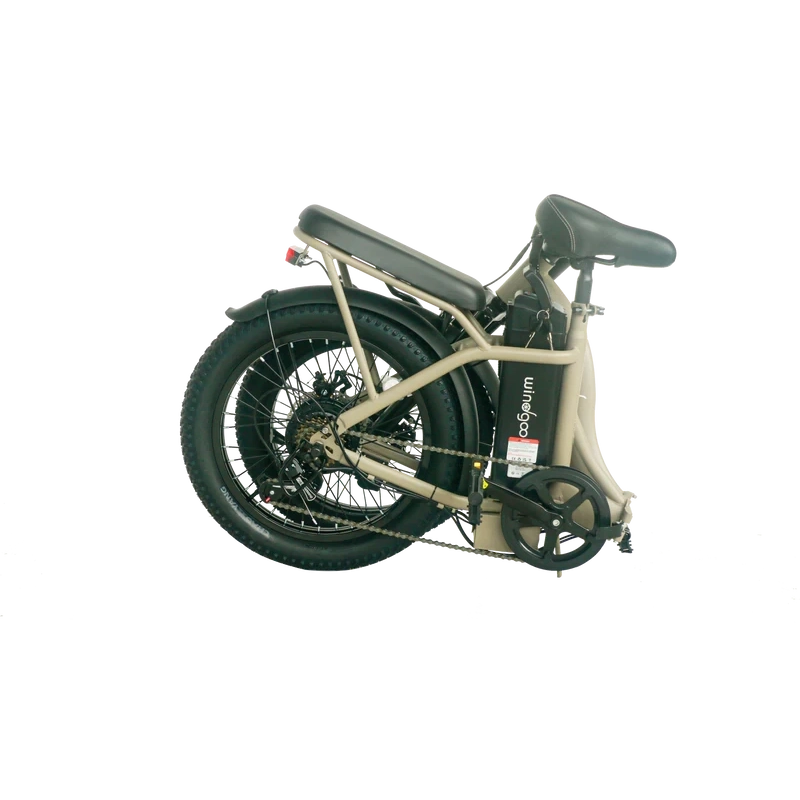 Windgoo E20 Elektrische Vouwfiets Fatbike Light Coffee