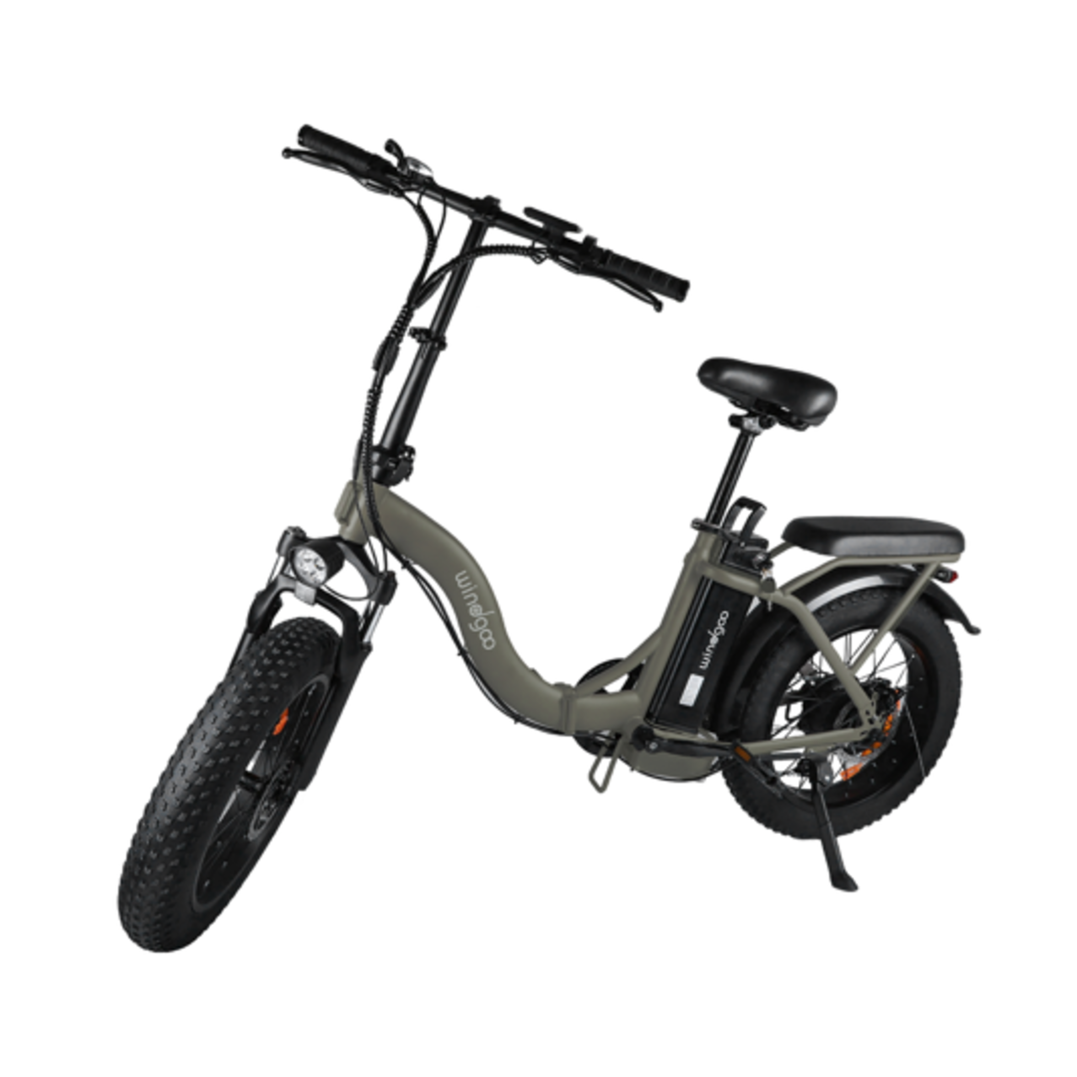 Windgoo E20 Pro - Elektrische Fatbike-Vouwfiets - Donkergrijs - 20x4 inch - 120 kg Draagvermogen - Accu 450Wh 48V, 12.5Ah - 250W Motor - 7 Shimano Versnellingen - Dubbele Schijfremmen