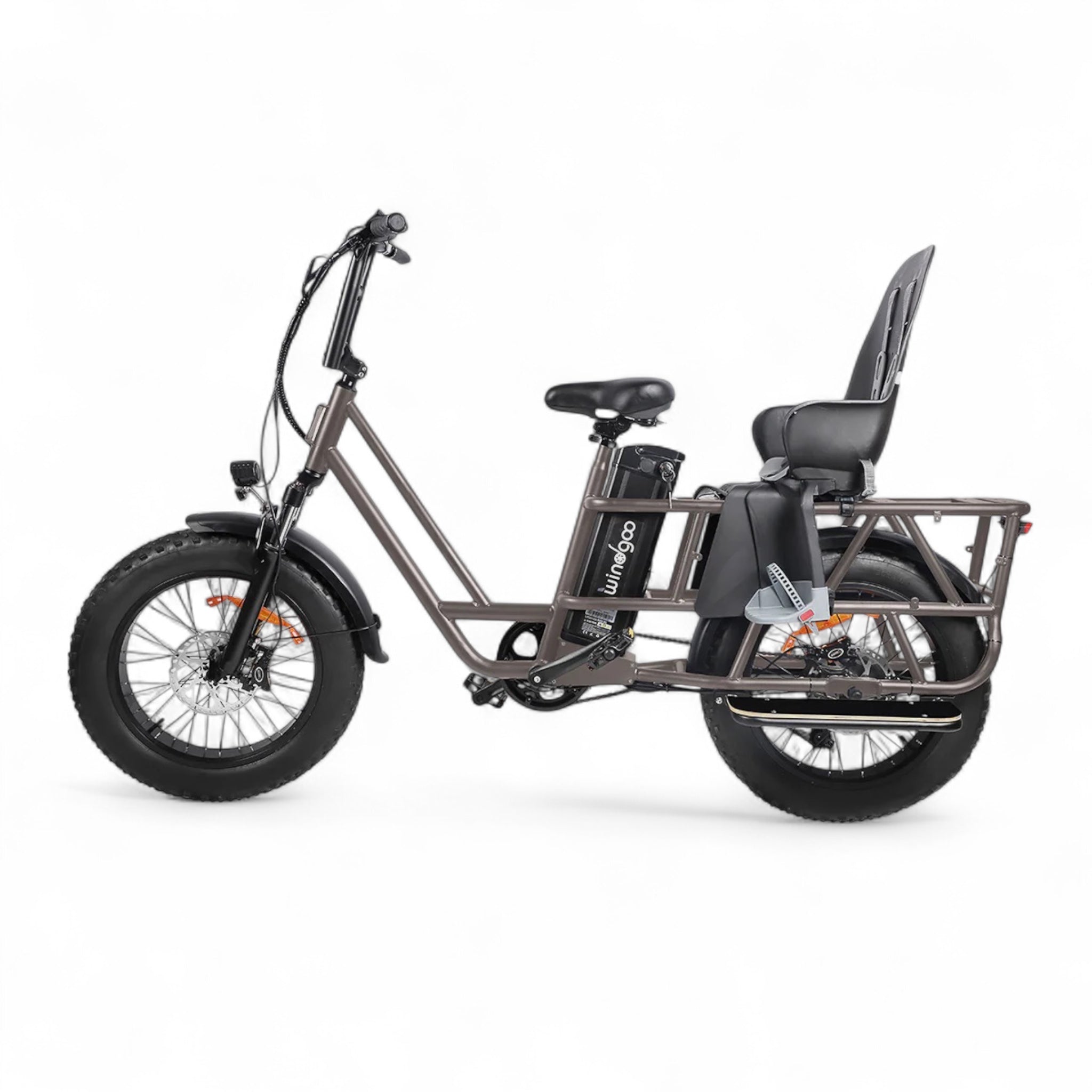 Windgoo F30 – Elektrische Vouwfiets – Grijs – 14 inch – 250W – 36V – 7 Versnellingen – Actieradius 60-80 km – Frame 14 inch - AE-trading