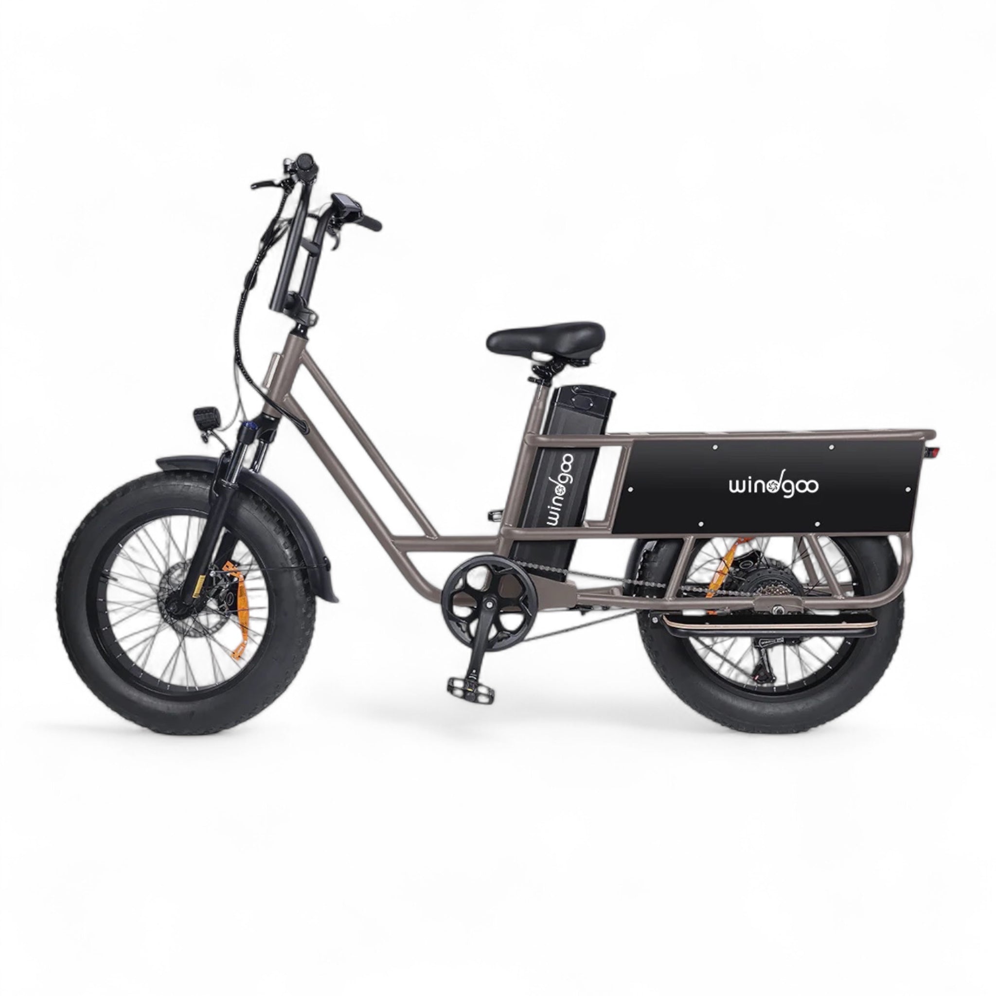 Windgoo F30 – Elektrische Vouwfiets – Grijs – 14 inch – 250W – 36V – 7 Versnellingen – Actieradius 60-80 km – Frame 14 inch - AE-trading